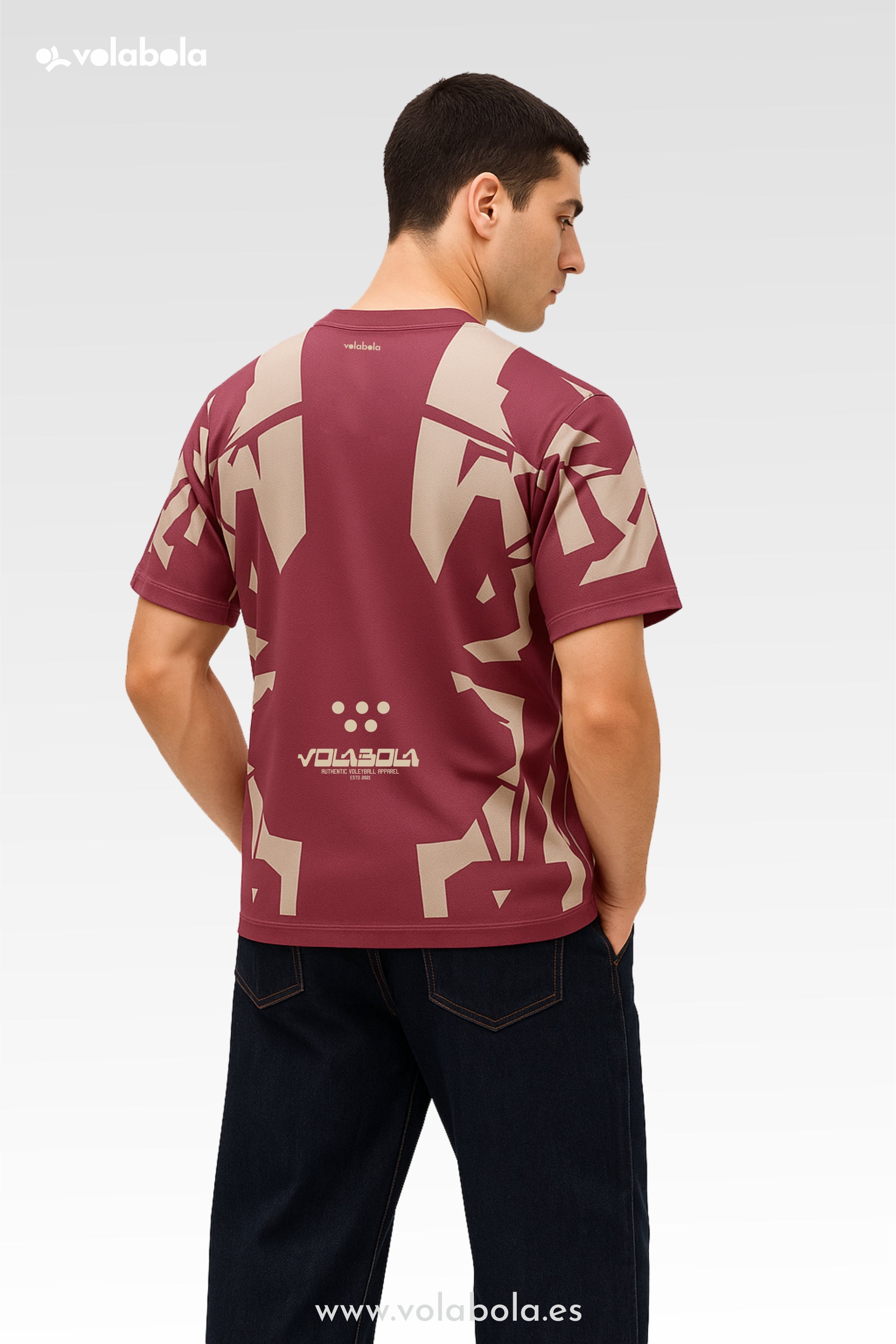 Camiseta técnica voleibol manga corta unisex – Future Tile