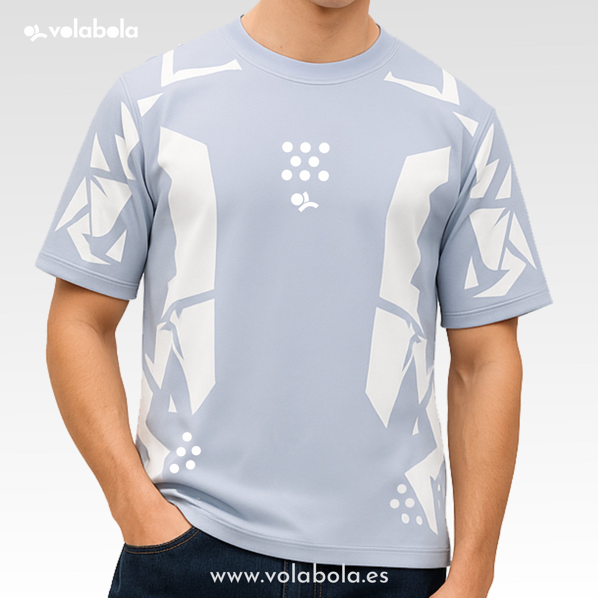 Camiseta técnica voleibol manga corta unisex – Future Zen