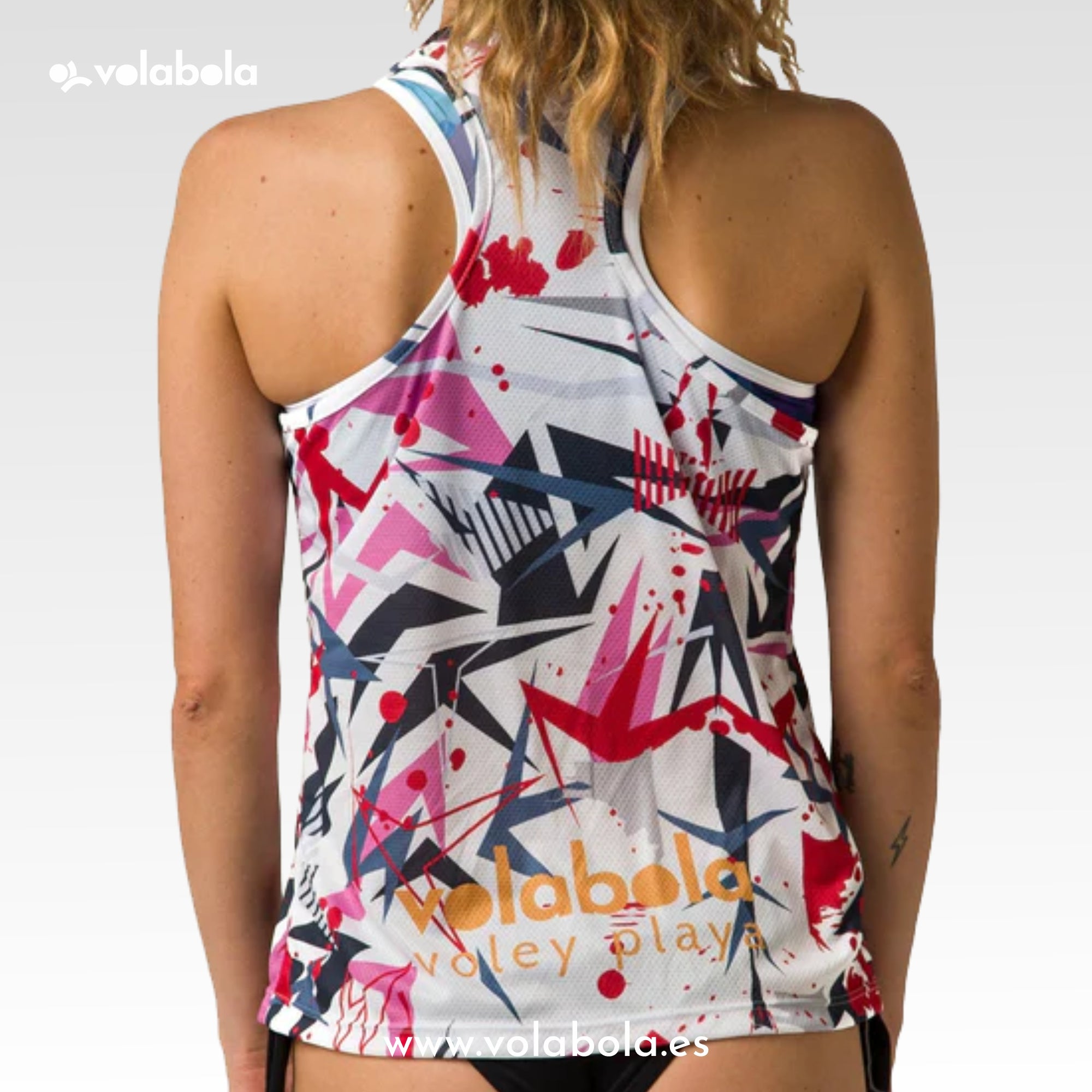 Camiseta tirantes mujer - Graffiti
