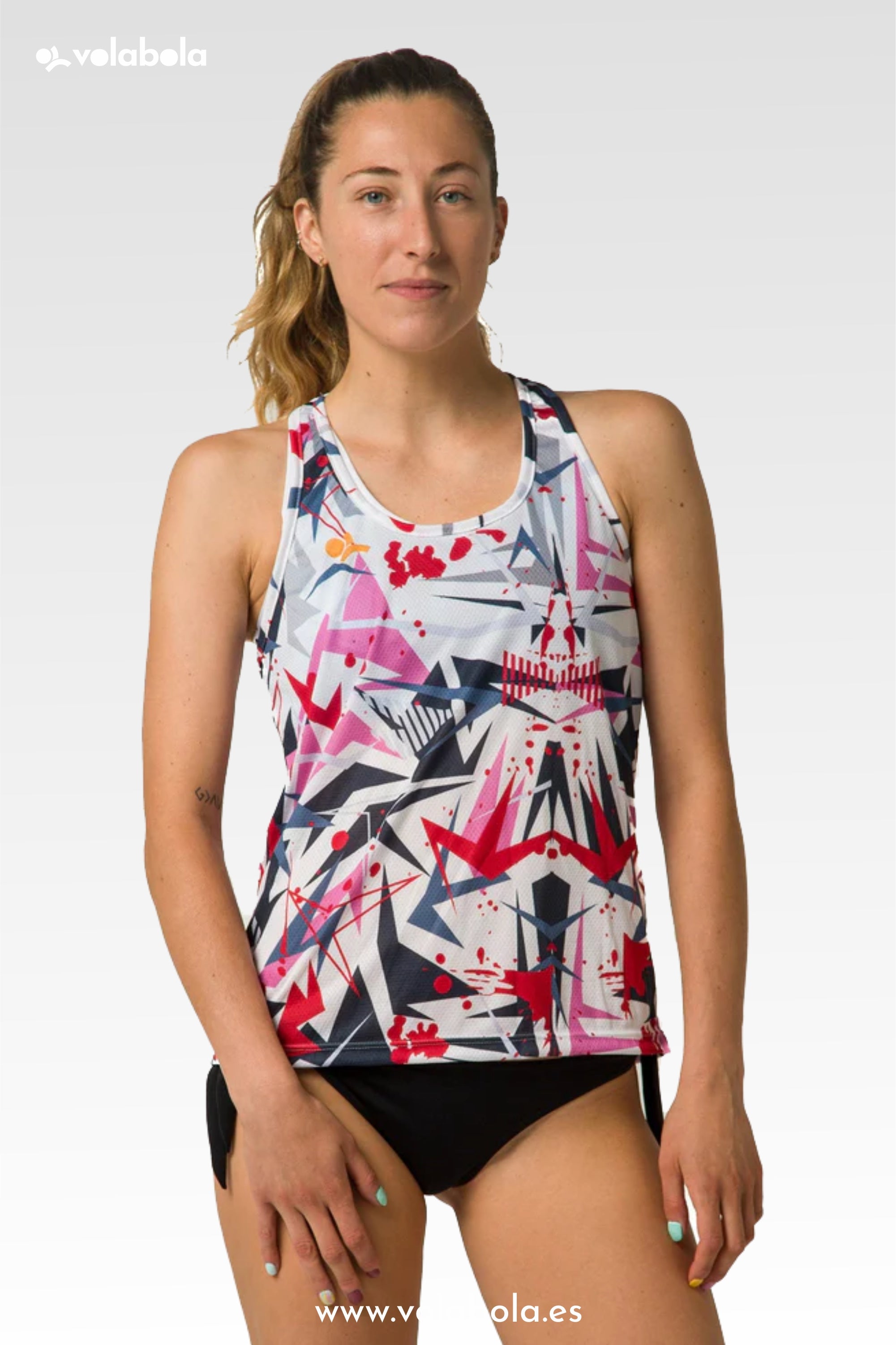 Camiseta tirantes mujer - Graffiti