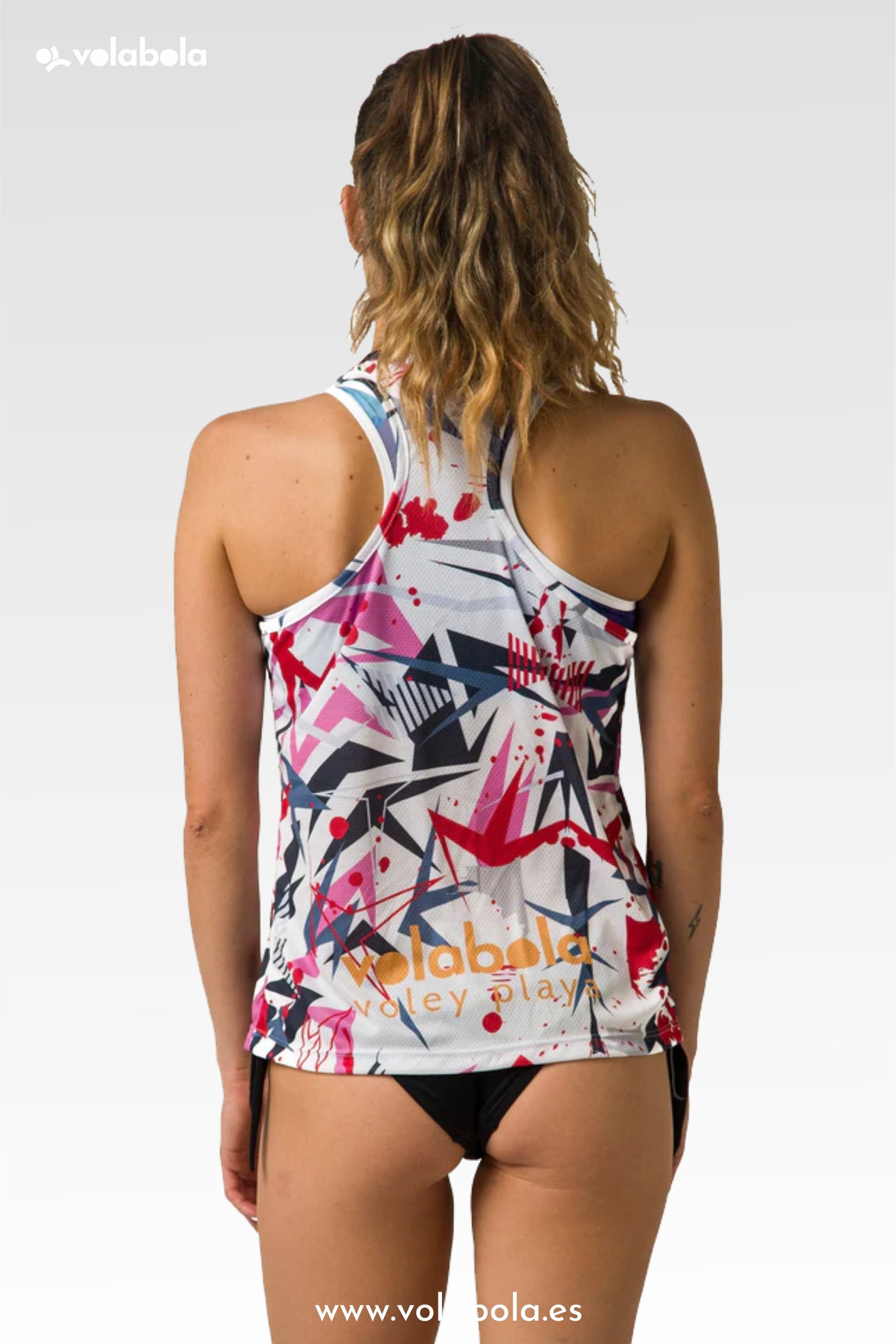 Camiseta tirantes mujer - Graffiti