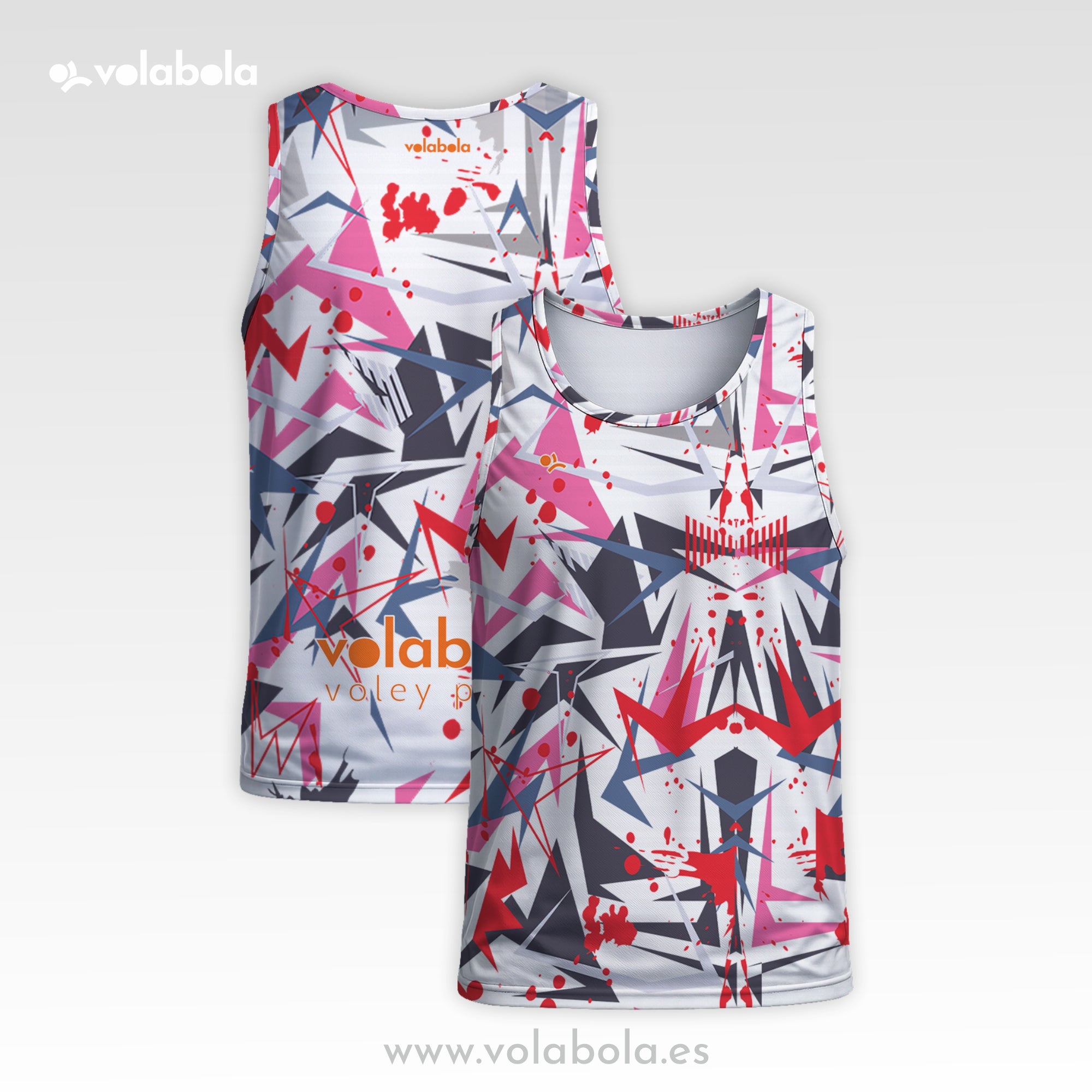 Camiseta Tirantes Pro Volley Hombre – Graffiti