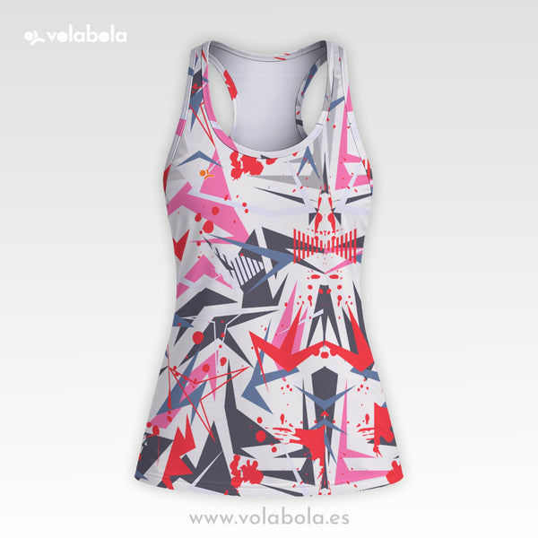 Camiseta Tirantes Pro Volley Mujer – Graffiti