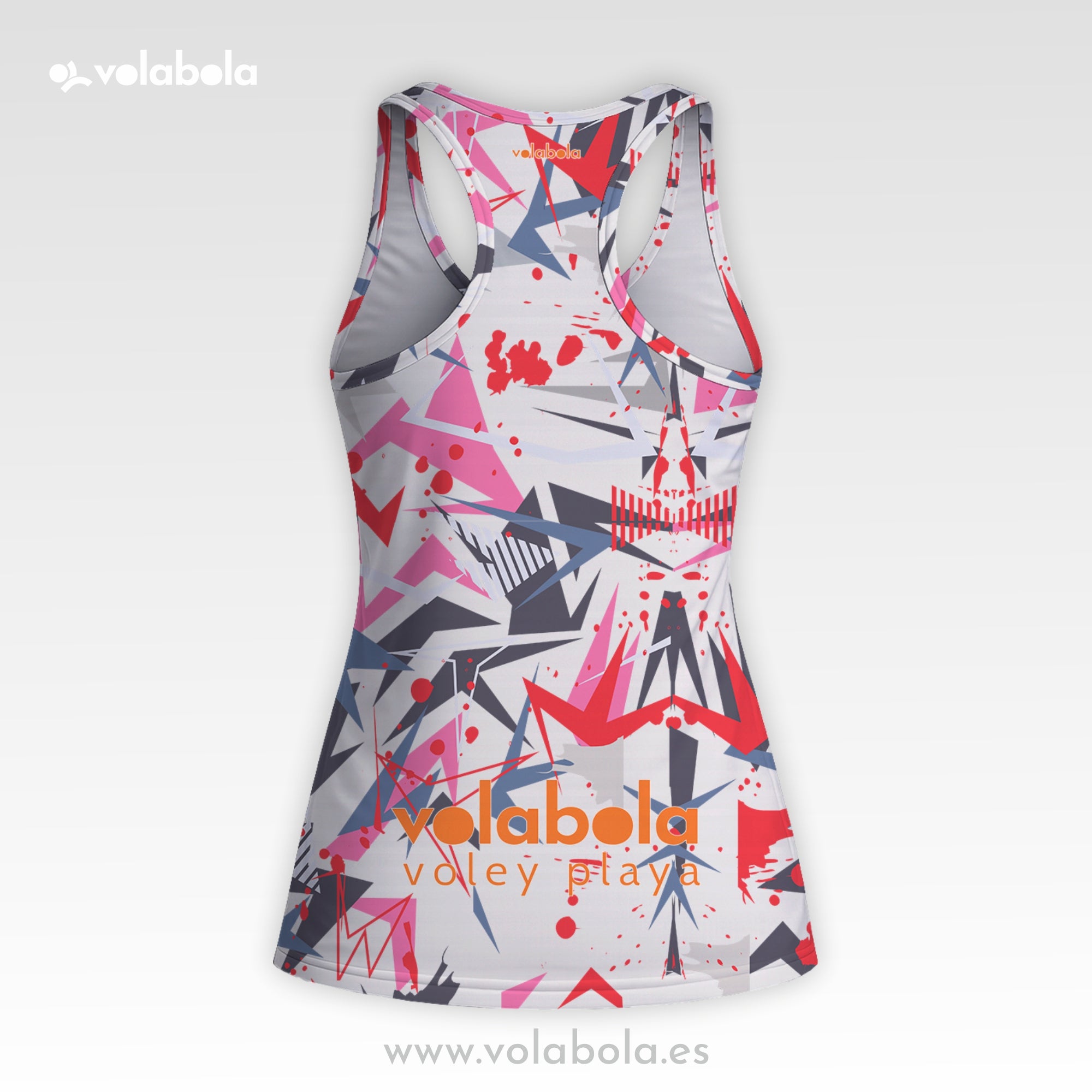 Camiseta Tirantes Pro Volley Mujer – Graffiti