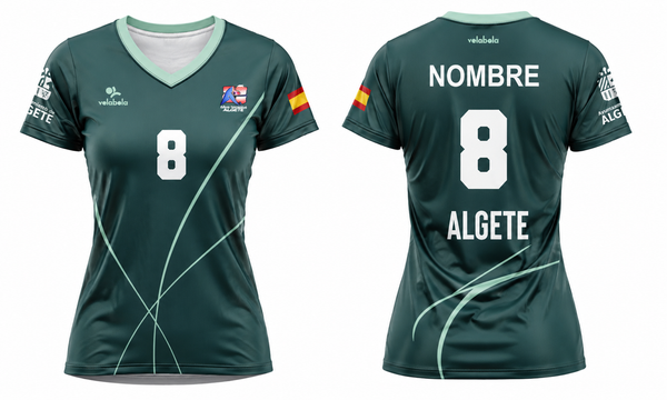 Camiseta Juego Mujer ALGETE - VERDE
