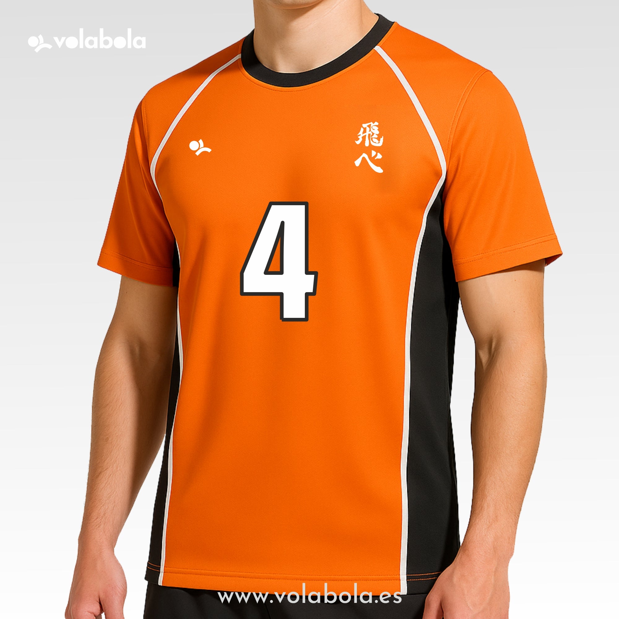 Camiseta técnica voleibol manga corta – Karasuno
