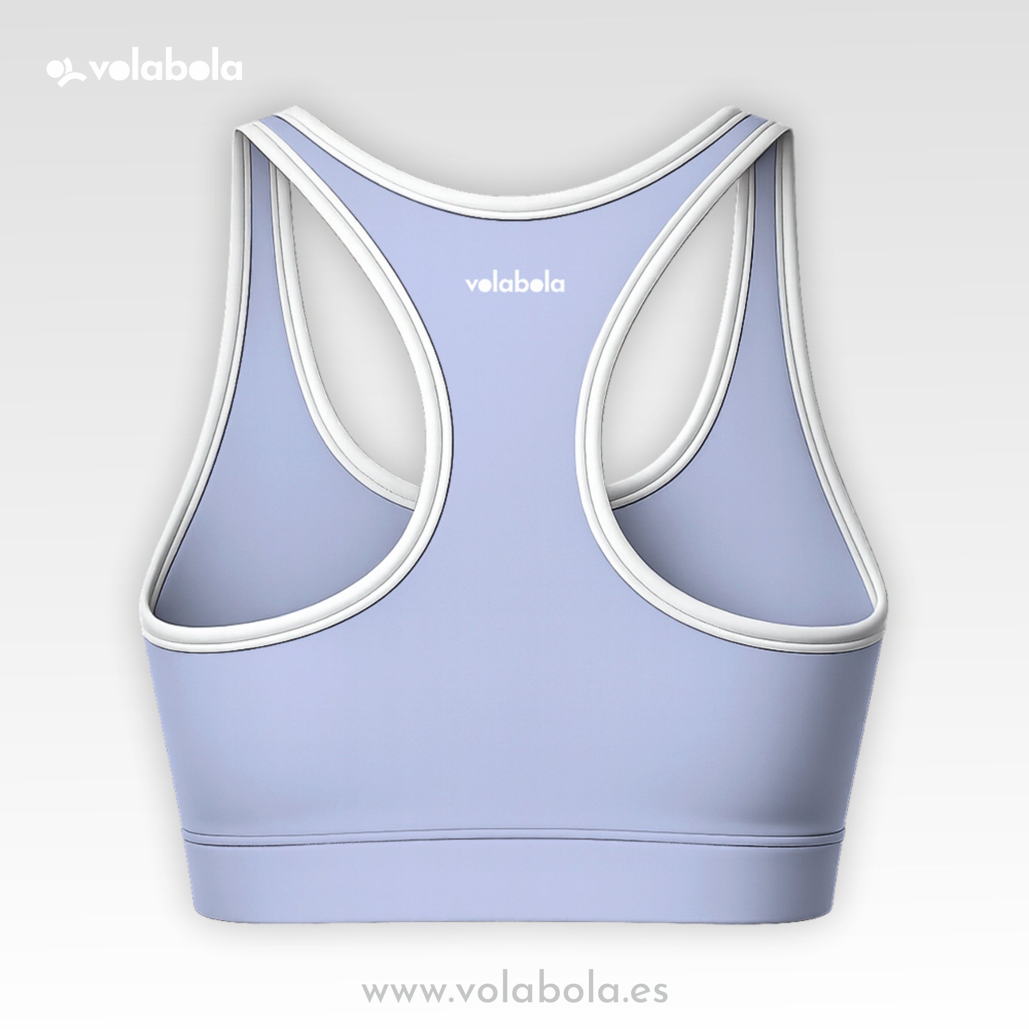 Top Bikini Clásico Pro Volley – Lacy Lilac