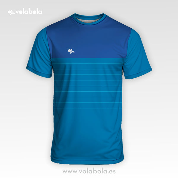 Camiseta Manga Corta Pro Volley Hombre – Líneas