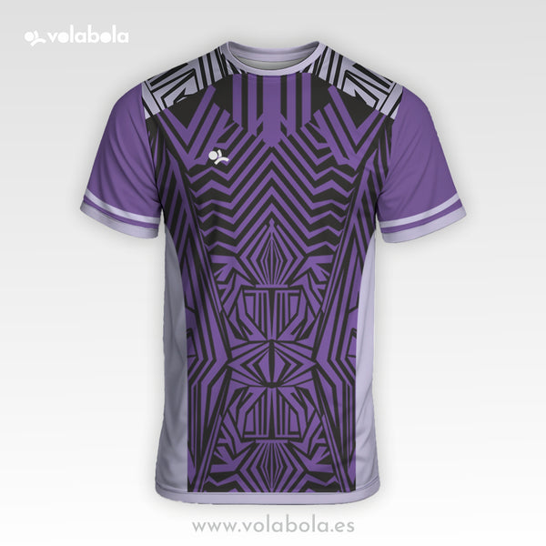 Camiseta Manga Corta Pro Volley Hombre – Luau Purpura