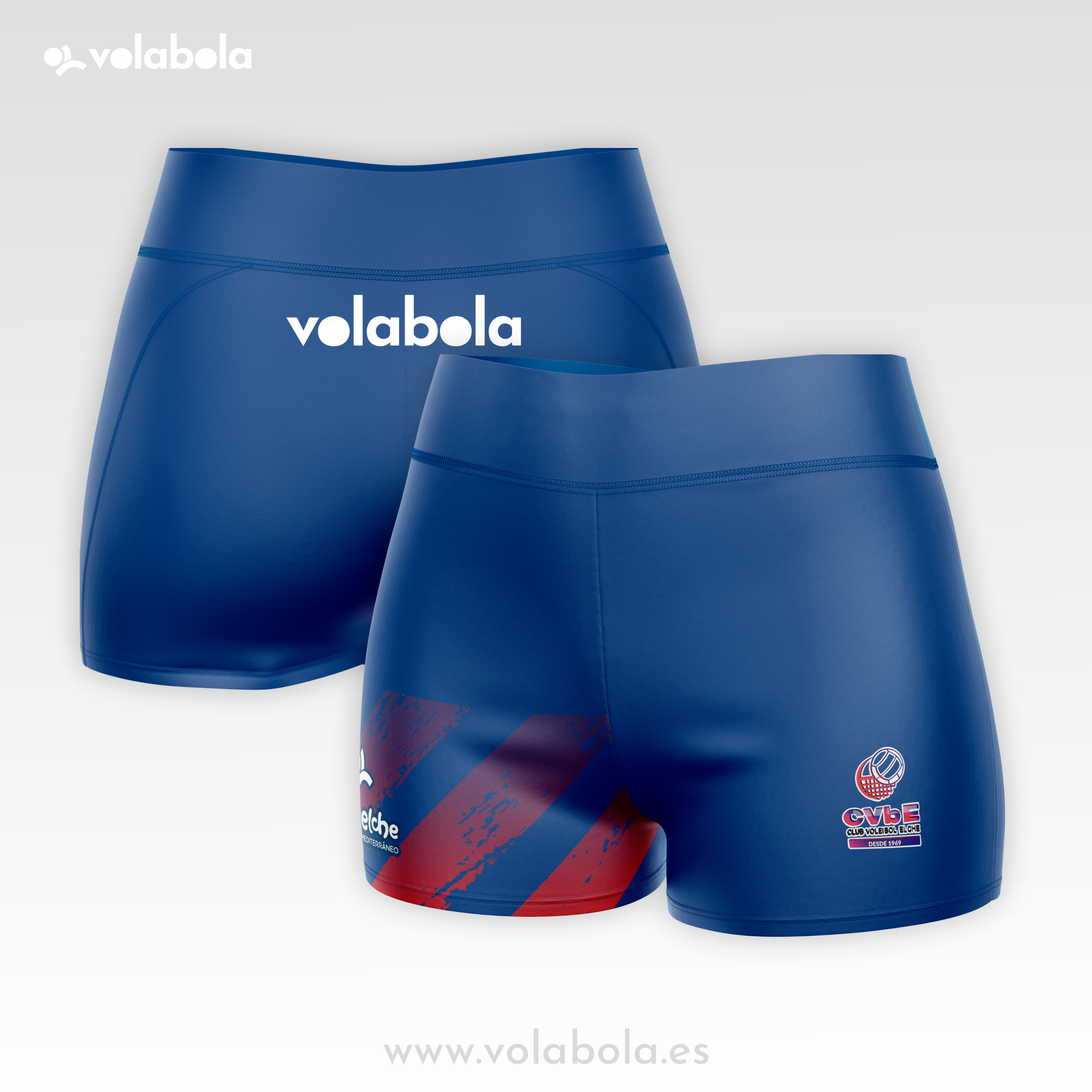 Malla Corta de Juego Oficial VOLEIBOL ELCHE