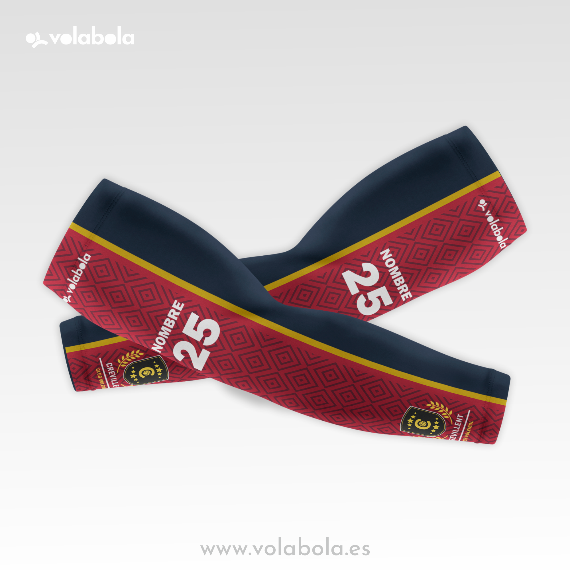 Manguitos técnicos largos VOLEIBOL CREVILLENTE 25/26