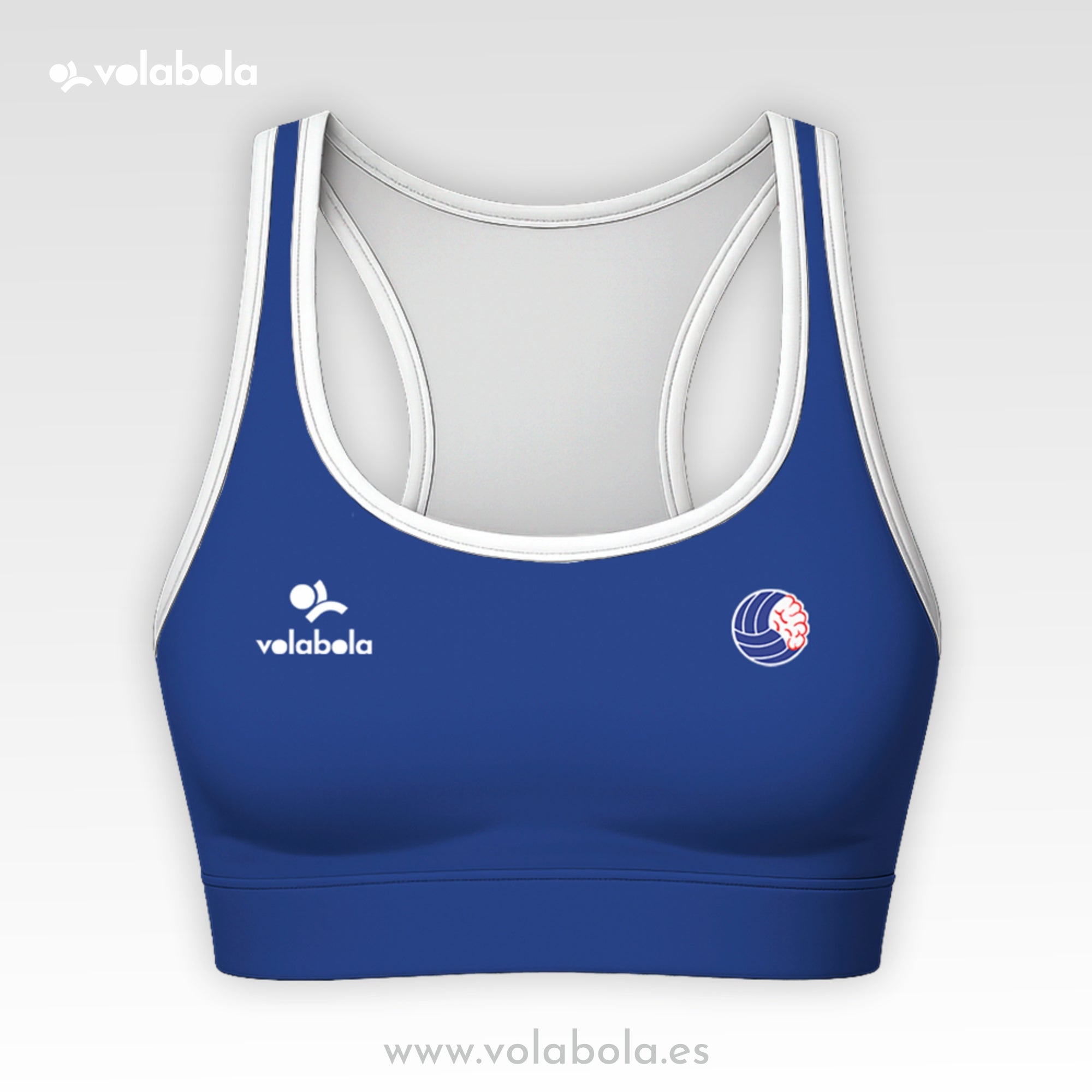 Top Bikini Clásico Pro Volley – Mar Durán