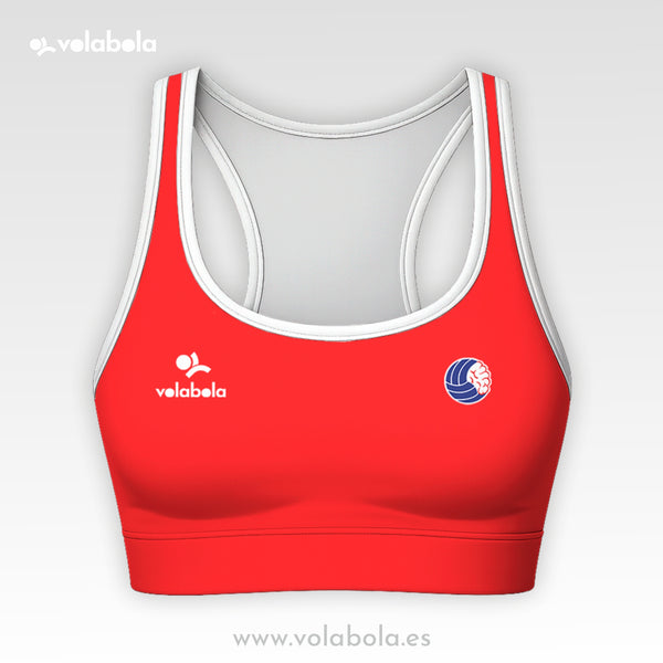Top Bikini Clásico Pro Volley – Mar Durán