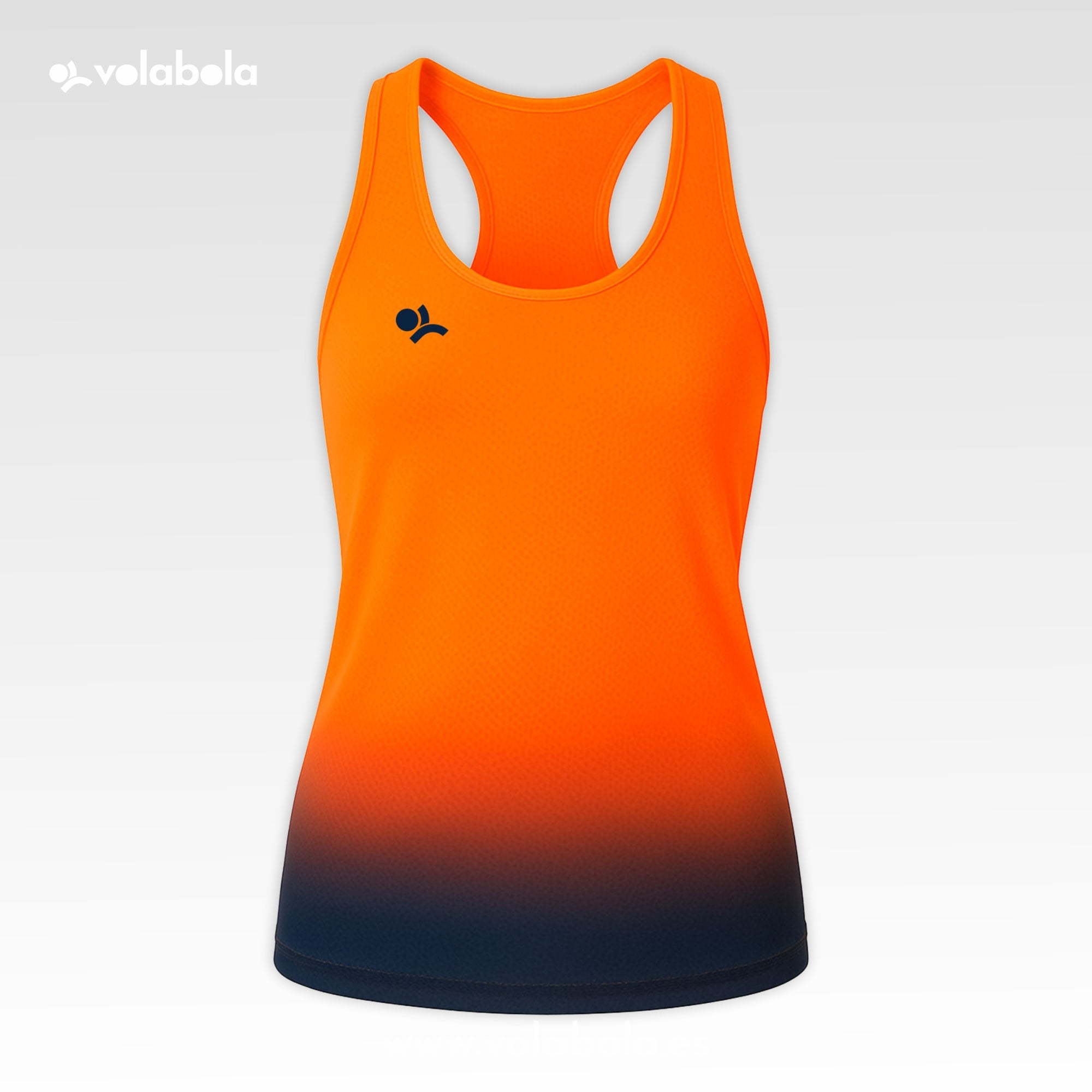 Camiseta tirantes mujer - Naranja
