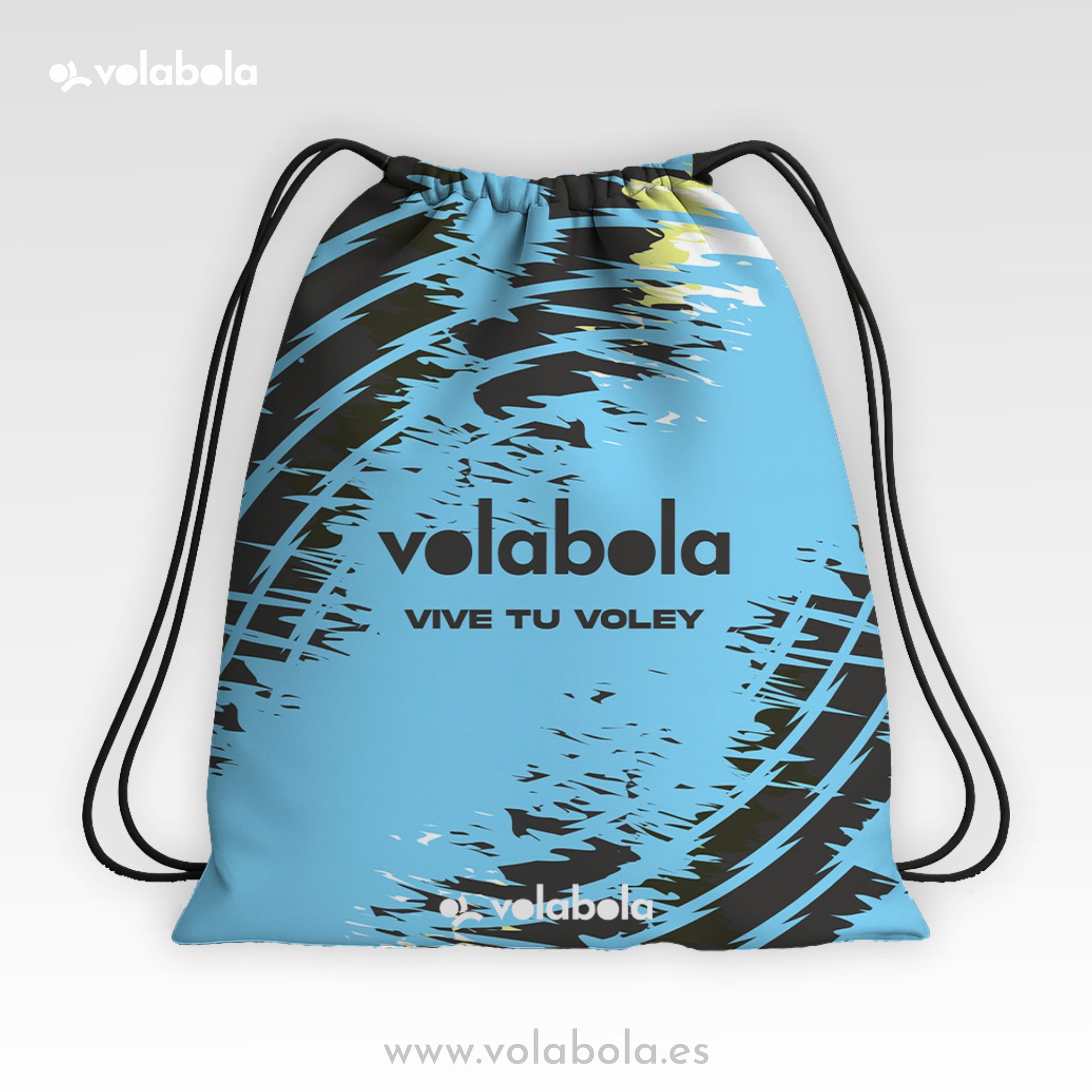 Mochila de Cuerdas Deportiva – Neon Collection Azul