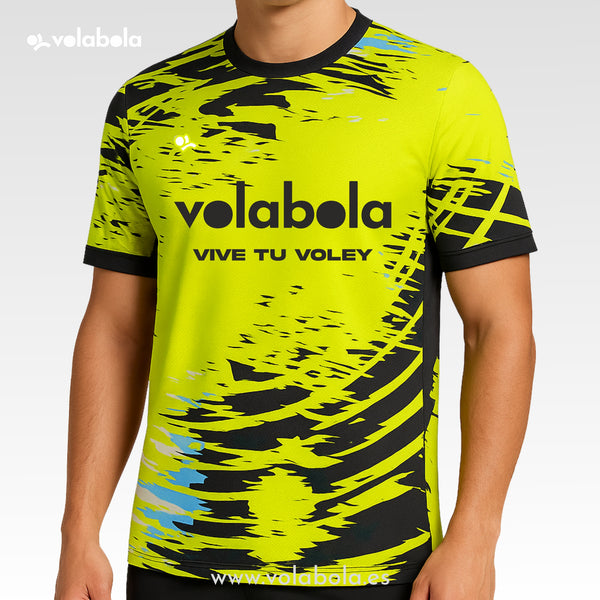 Camiseta Técnica Voleibol Manga Corta – Neon Collection