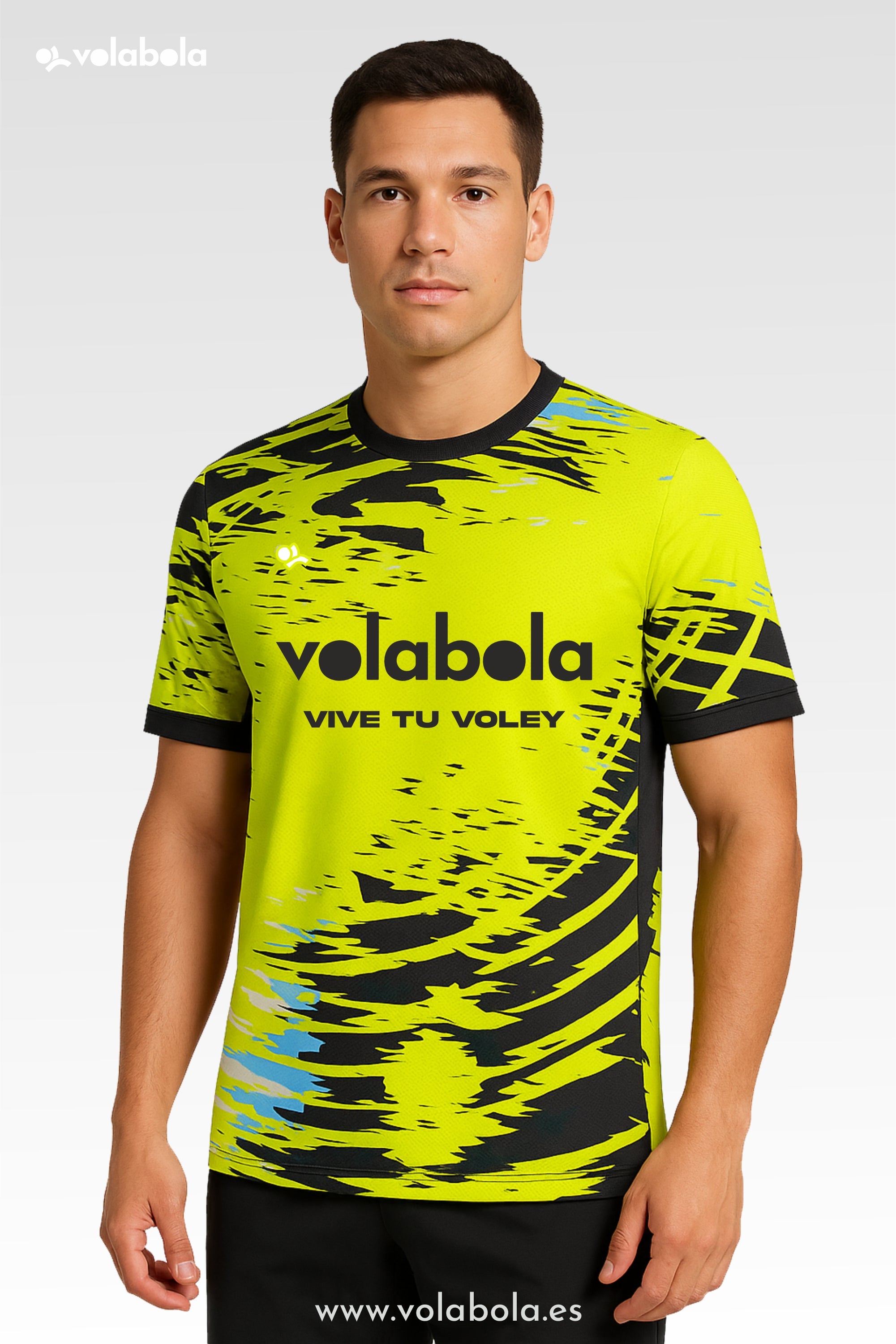 Camiseta Técnica Voleibol Manga Corta unisex – Neon Collection