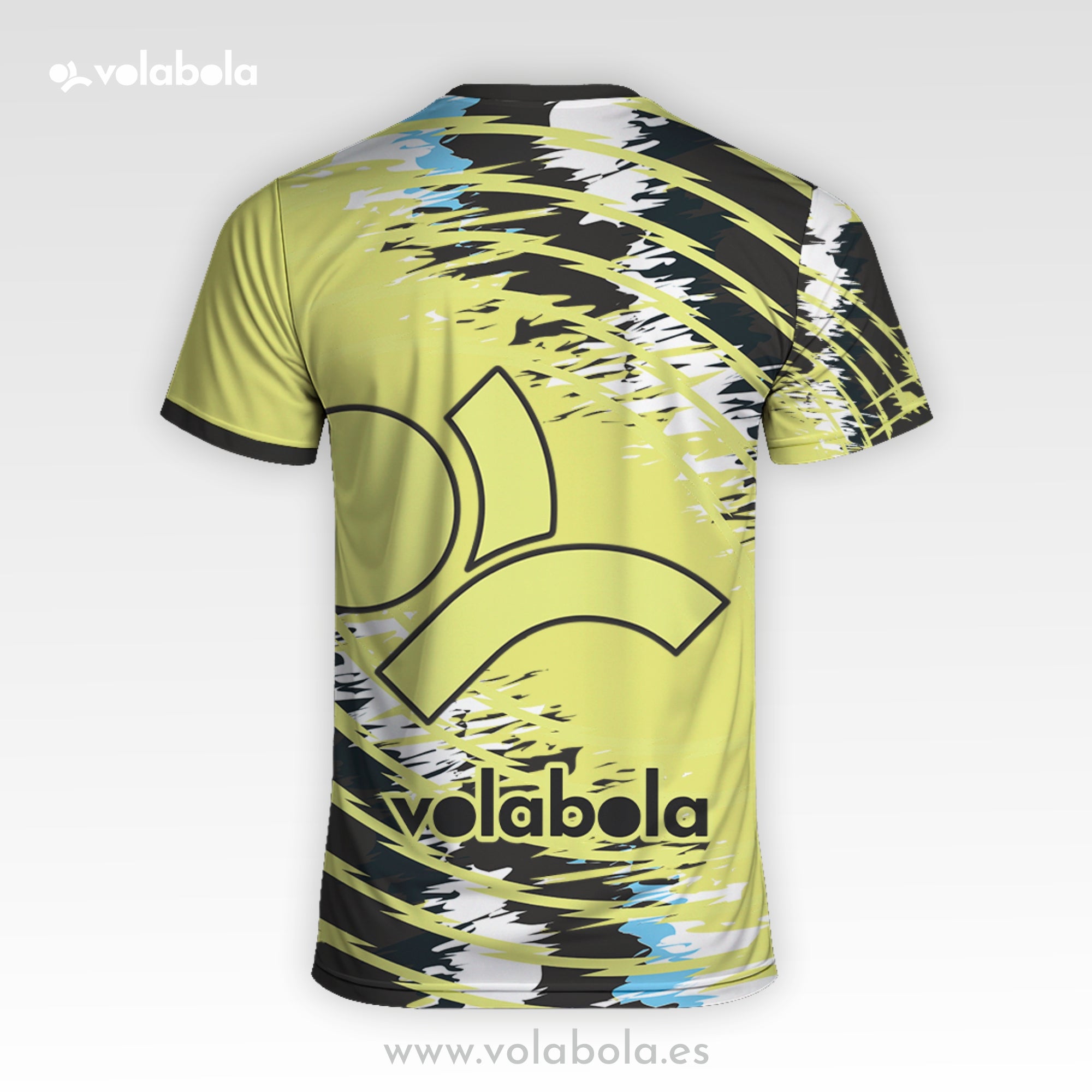 Camiseta Manga Corta Pro Volley Hombre – Neon Collection