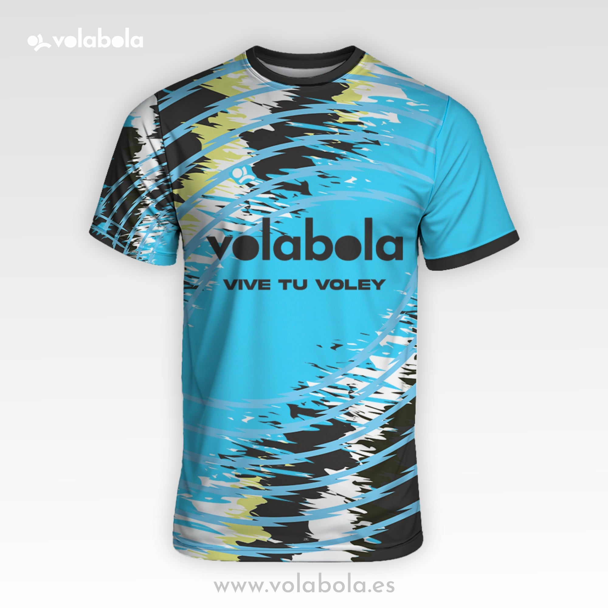 Camiseta Manga Corta Pro Volley Hombre – Neon Collection