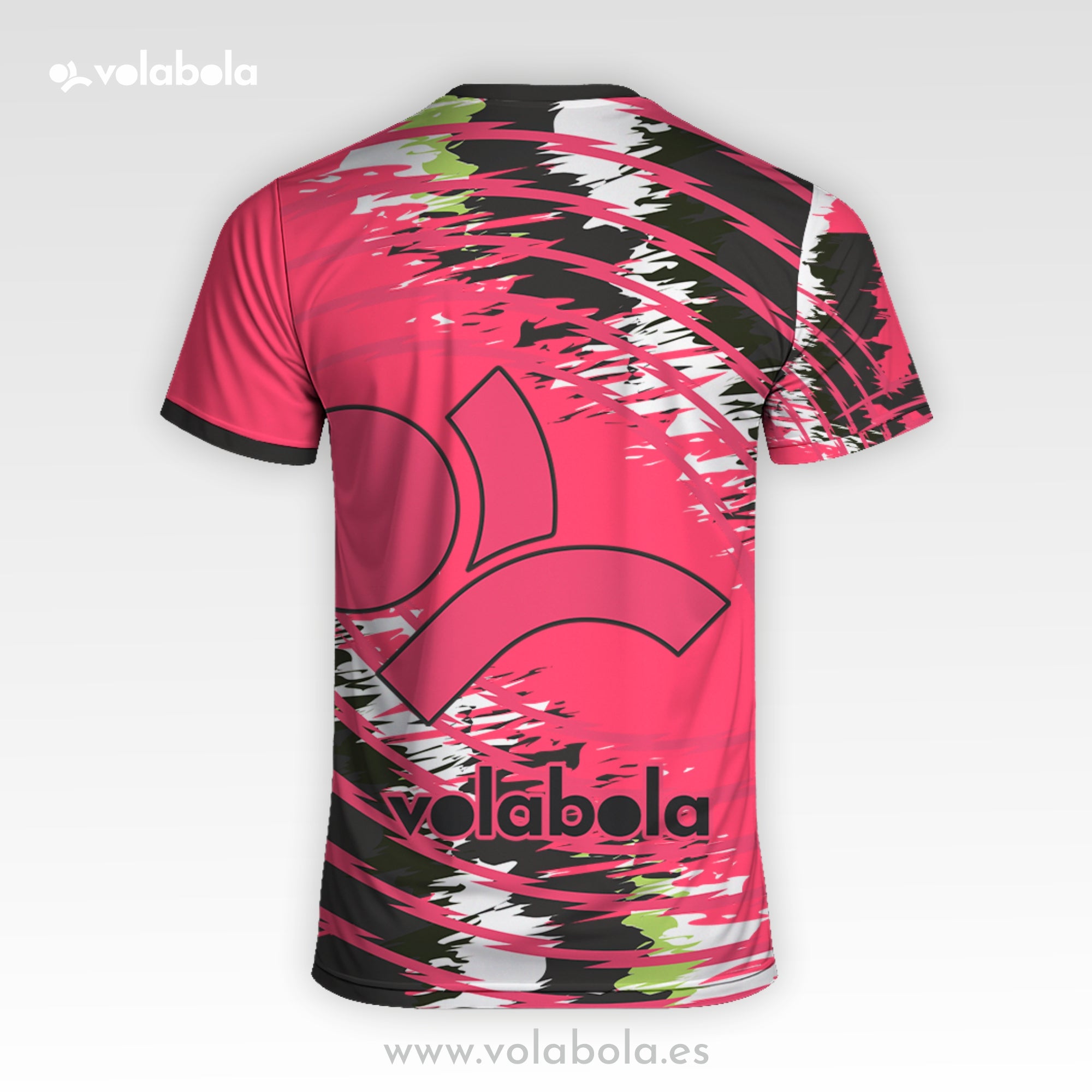 Camiseta Manga Corta Pro Volley Hombre – Neon Collection