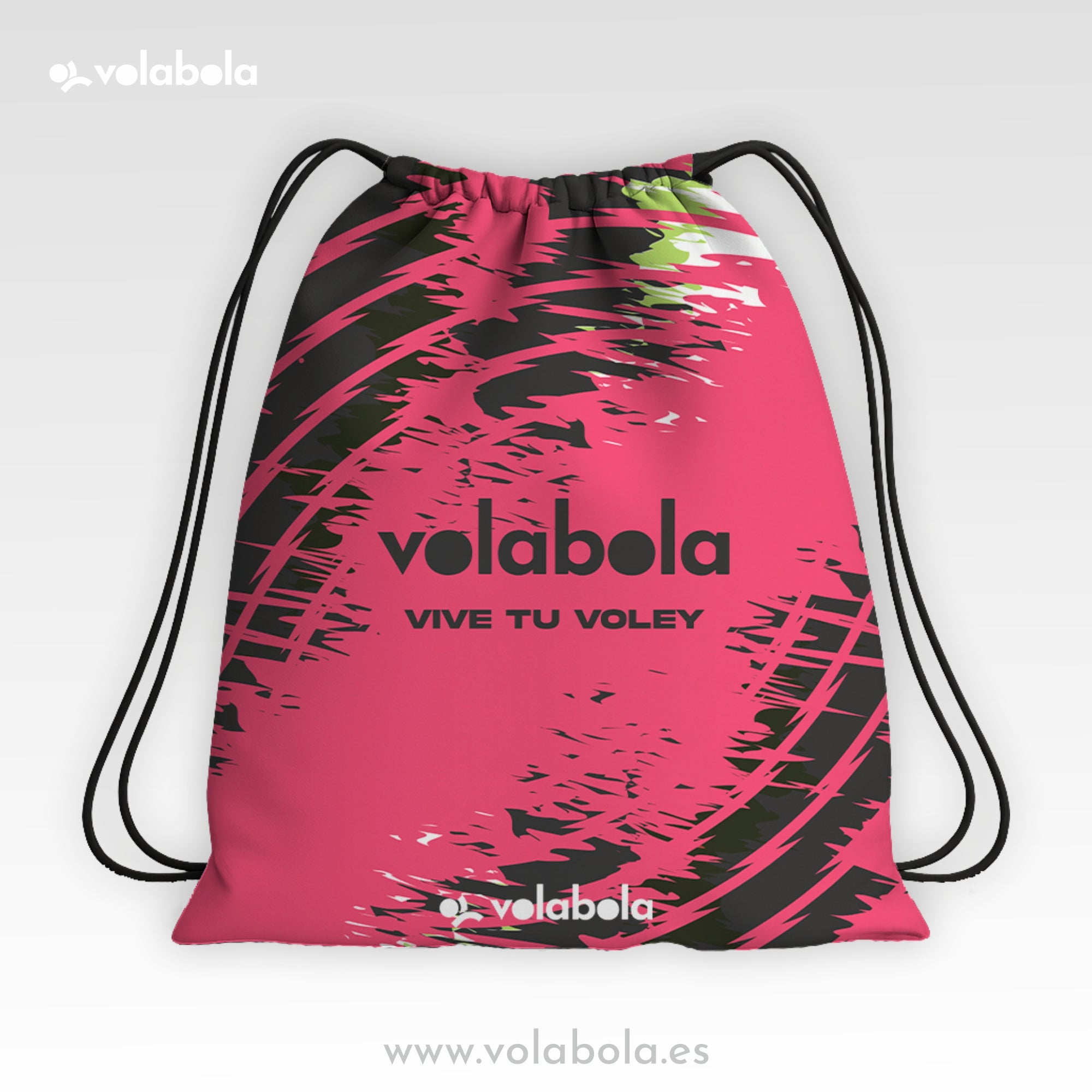 Mochila de Cuerdas Deportiva – Neon Collection Rosa