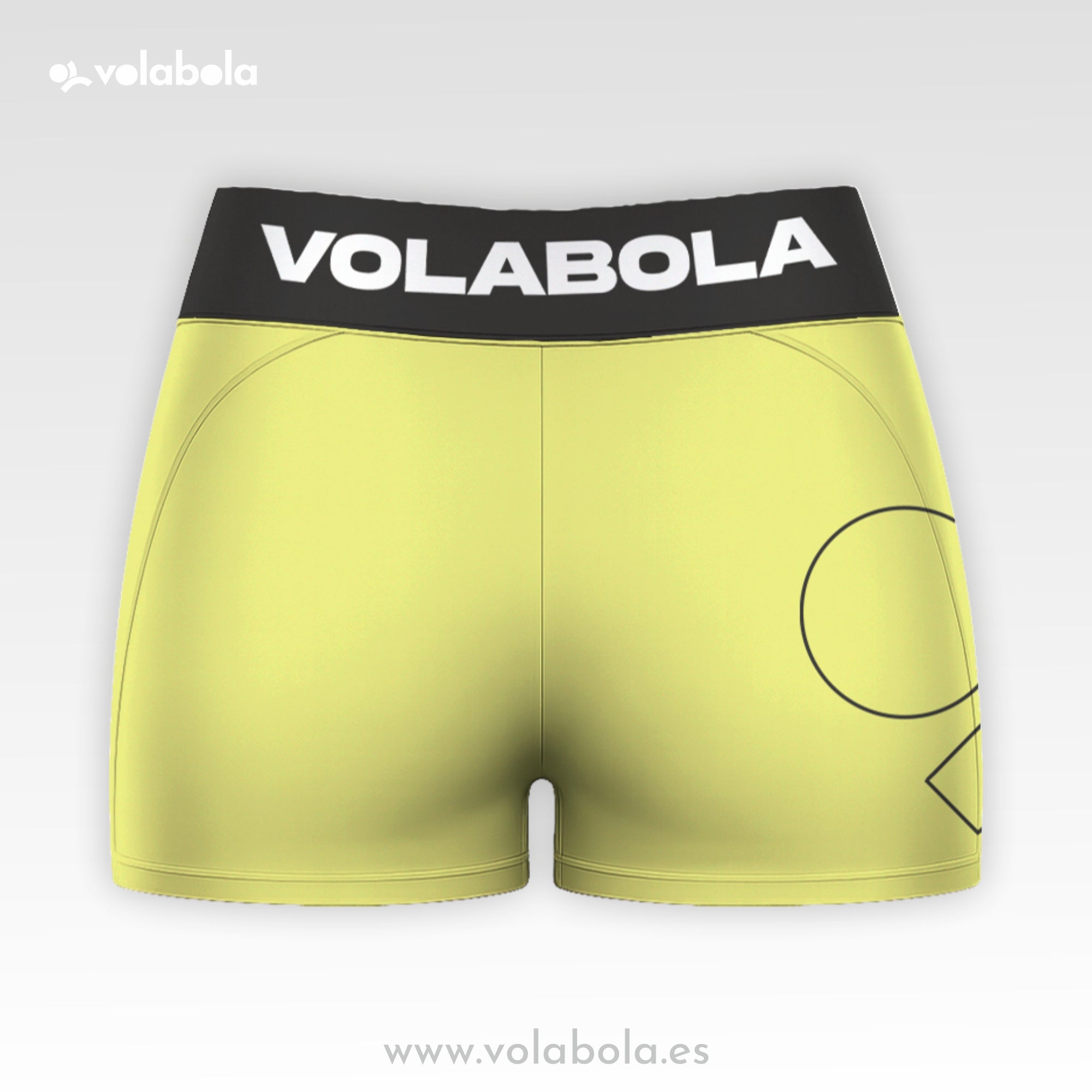 Malla Corta Pro Volley - Neon collection inverted