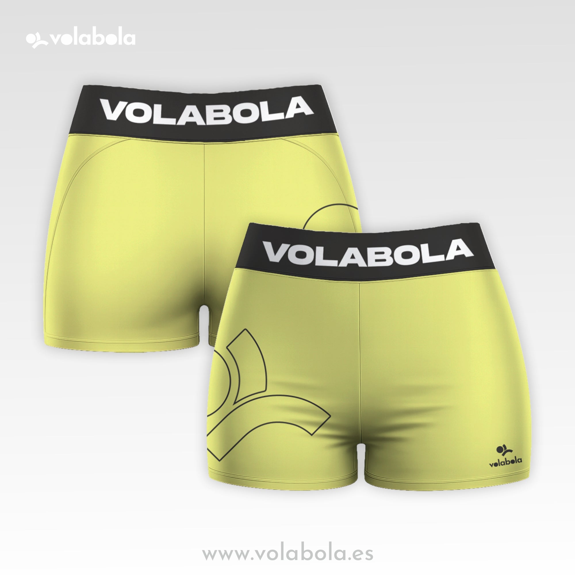 Malla Corta Pro Volley - Neon collection inverted