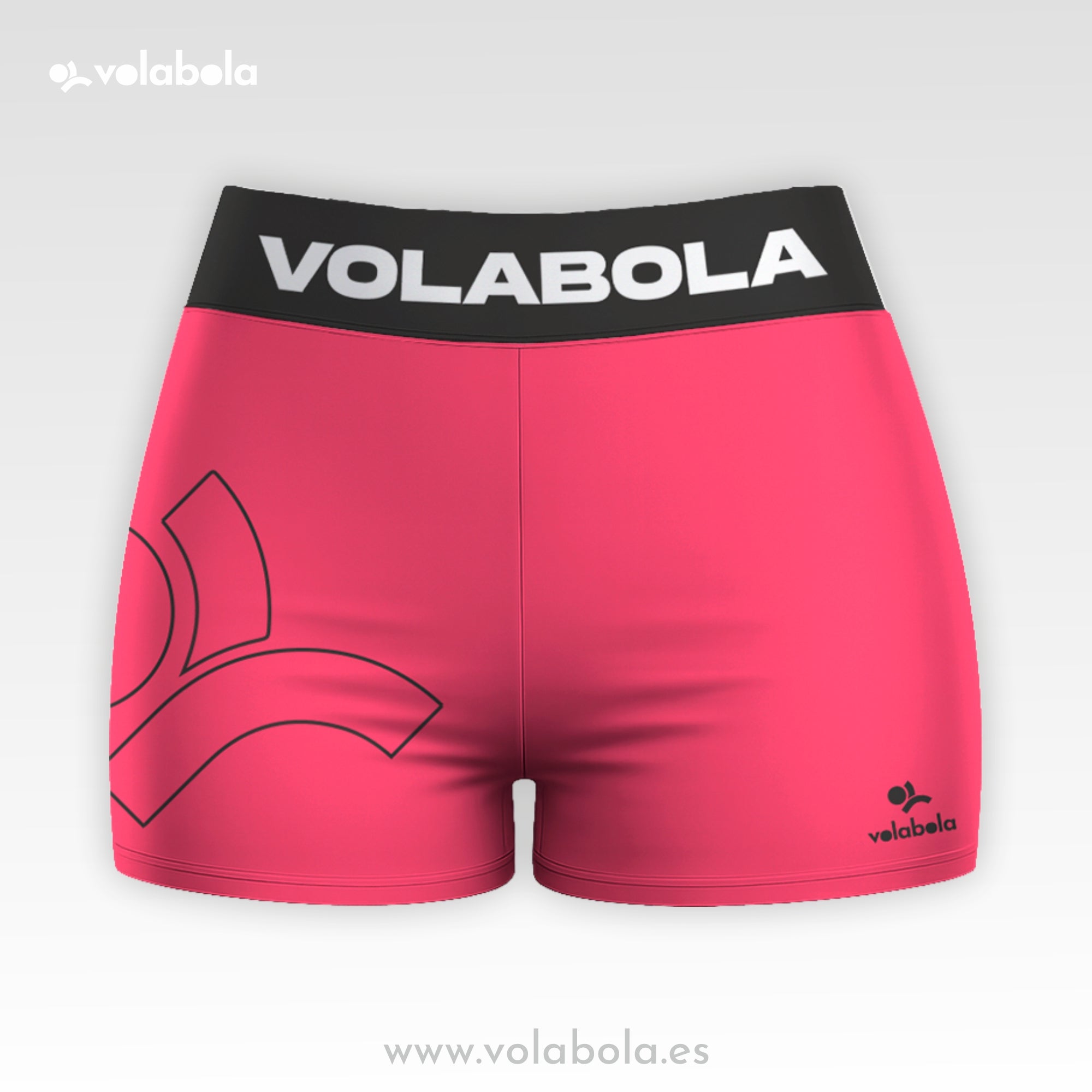 Malla Corta Pro Volley - Neon collection inverted