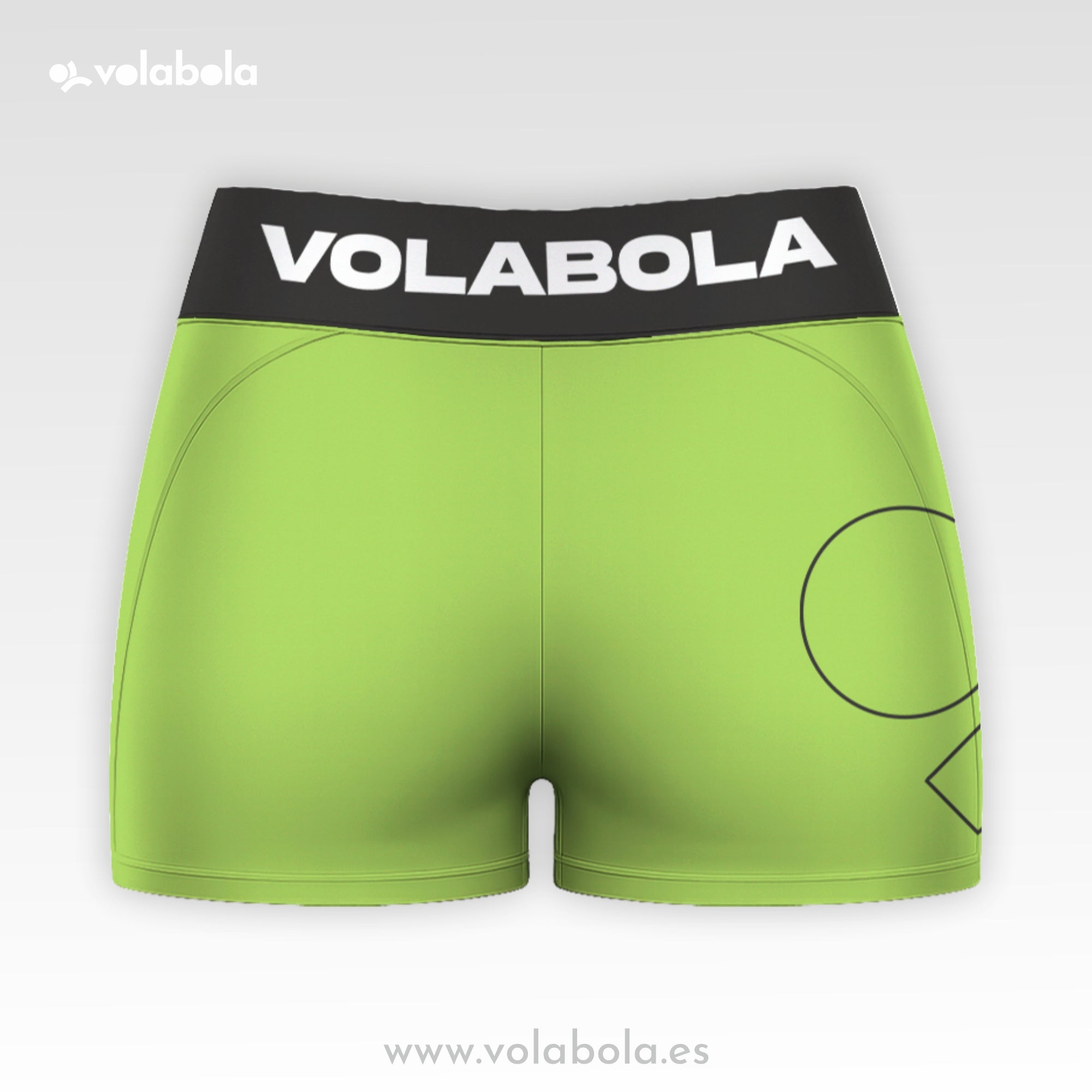 Malla Corta Pro Volley - Neon collection inverted