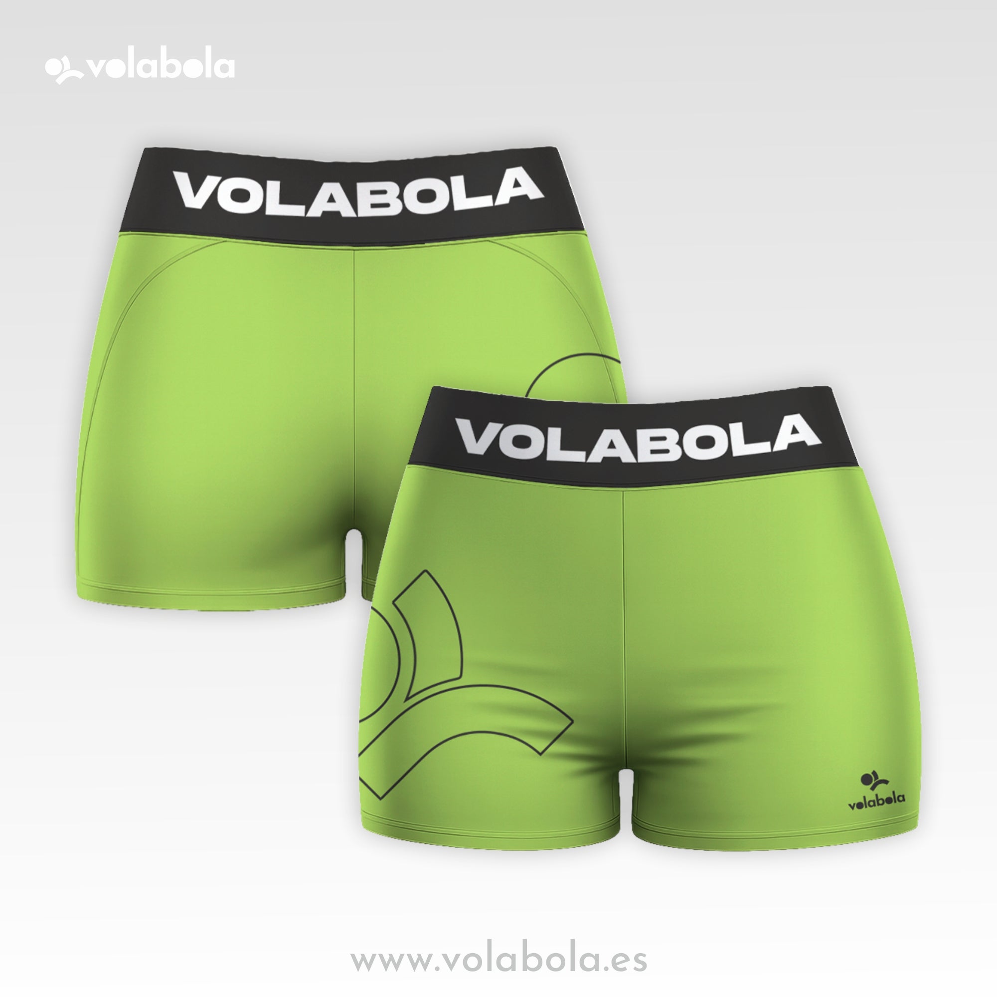 Malla Corta Pro Volley - Neon collection inverted