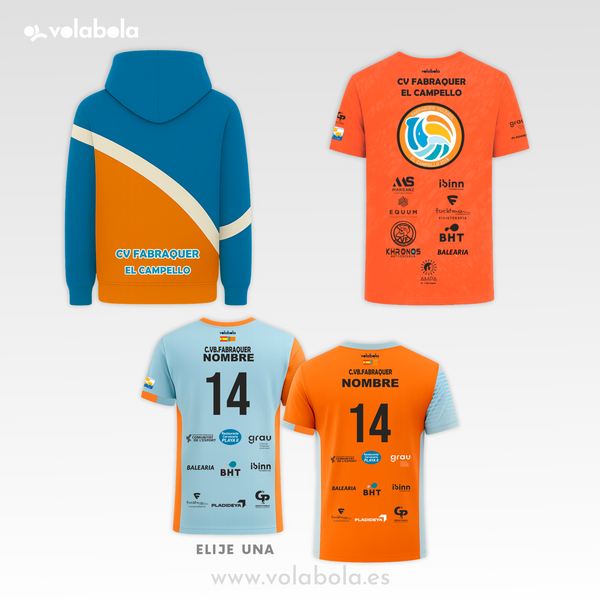 Pack Básico Cadete/Juvenil Masculino CV Fabraquer El Campello