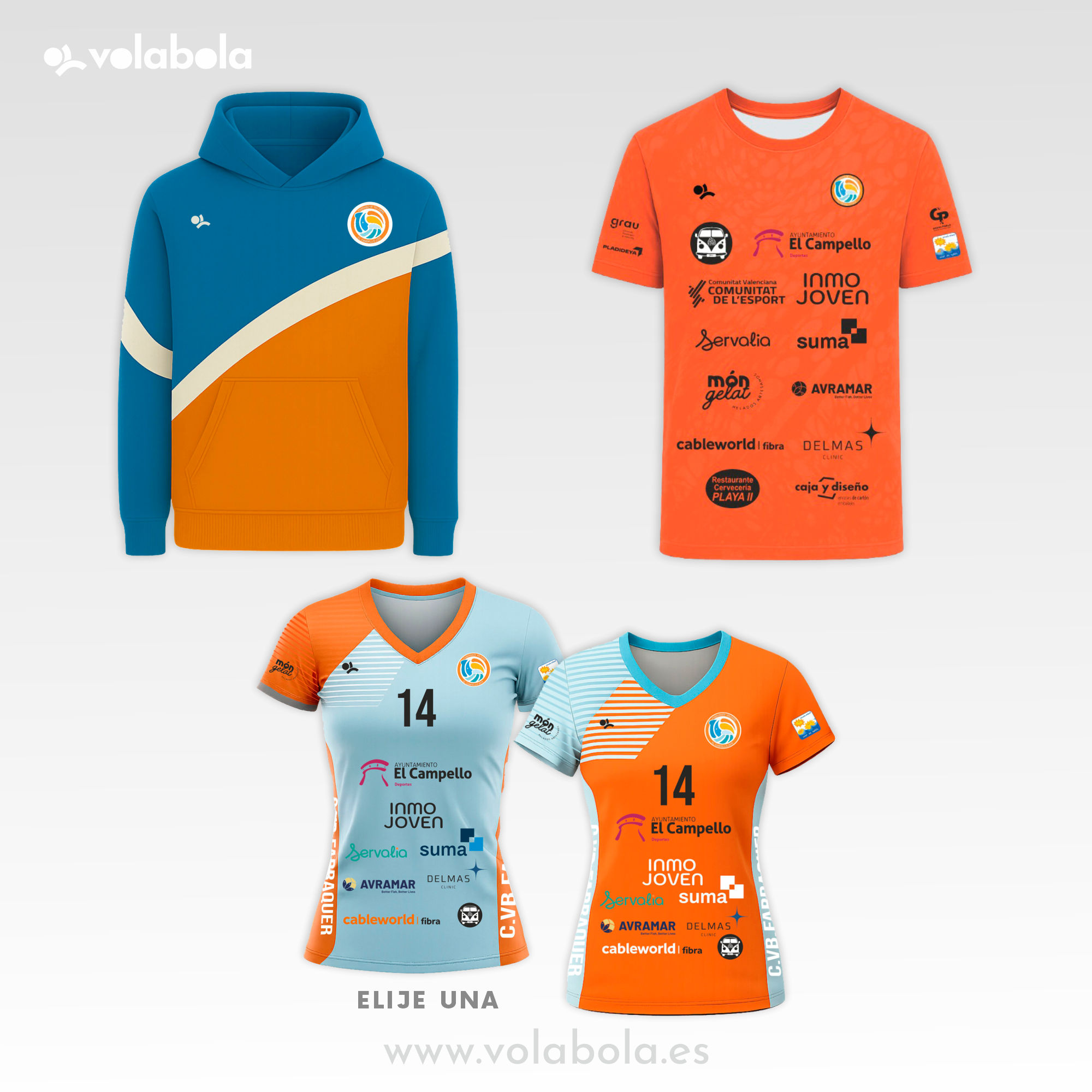 Pack Básico Cadete/Juvenil Femenino CV Fabraquer El Campello