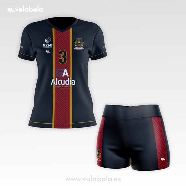 Pack Camiseta+Malla VOLEIBOL CREVILLENTE 25/26