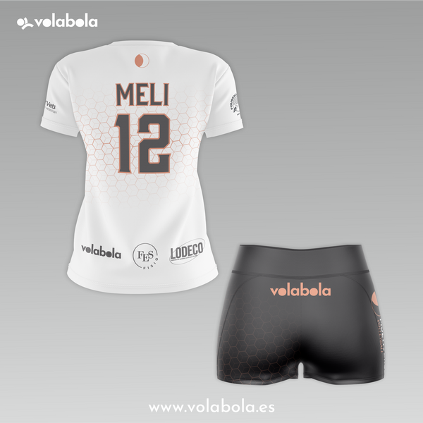 Pack Camiseta+Malla Líbero Blanca Mujer CV MULTIVERSE