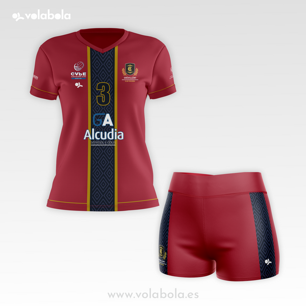 Pack Camiseta+Malla VOLEIBOL CREVILLENTE 25/26