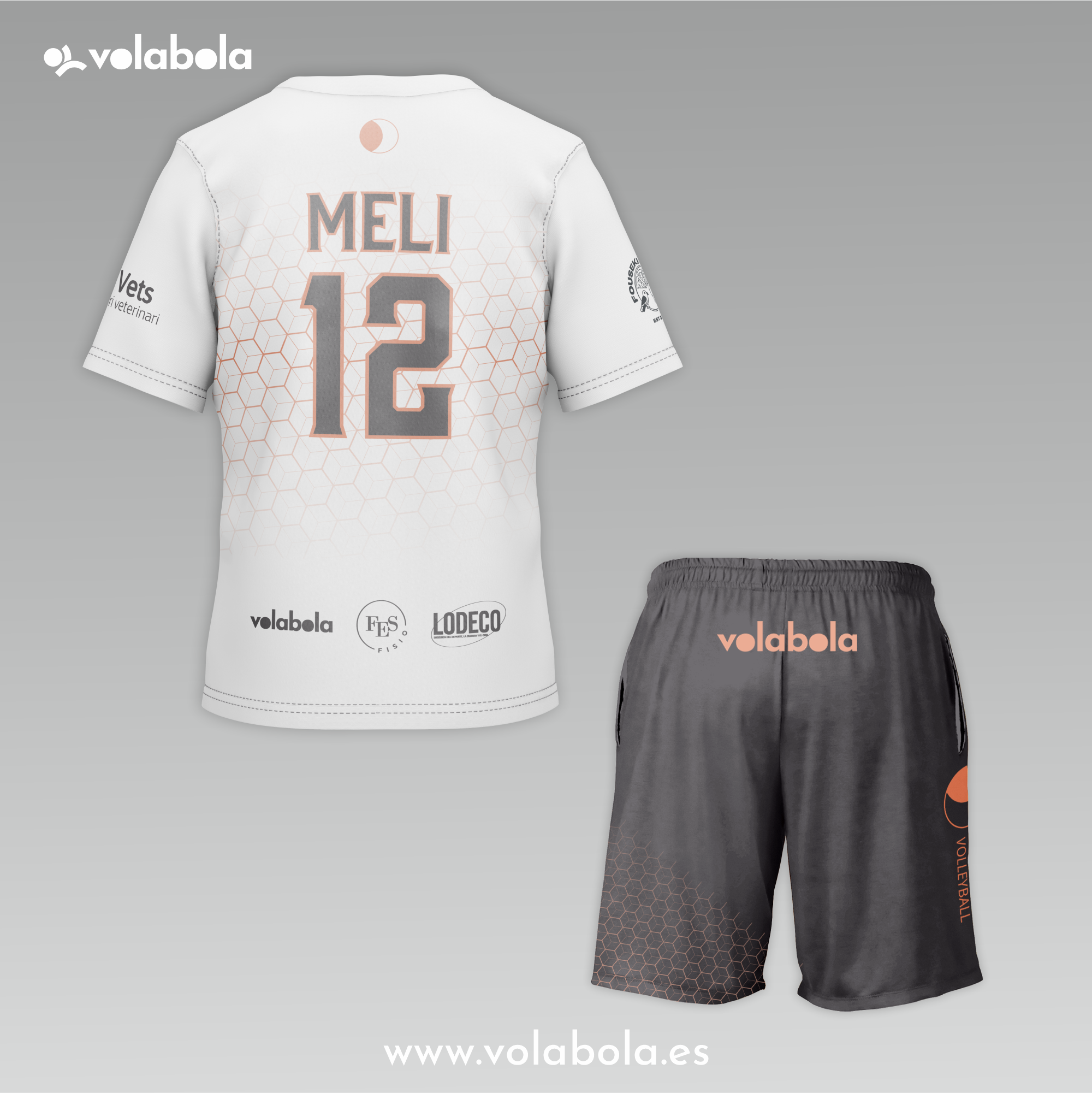 Pack Camiseta Pantalón+Líbero blanco Hombre CV MULTIVERSE