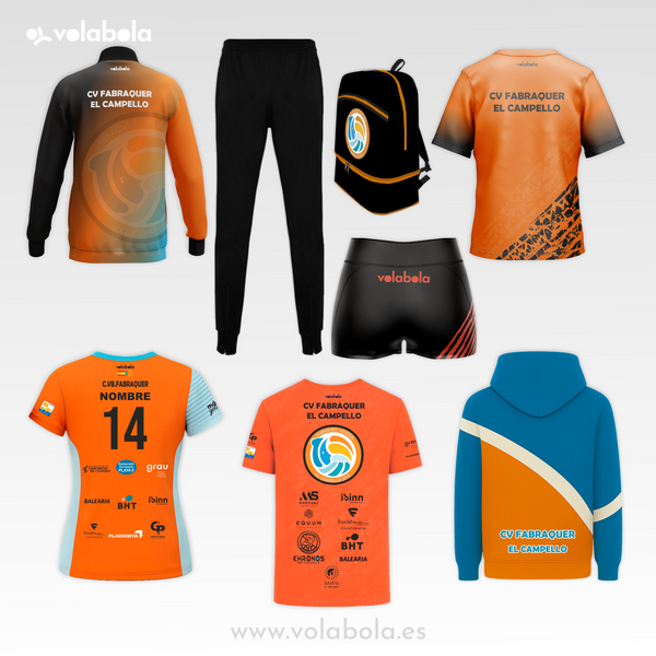 Pack Completo Infantil Femenino CV Fabraquer El Campello