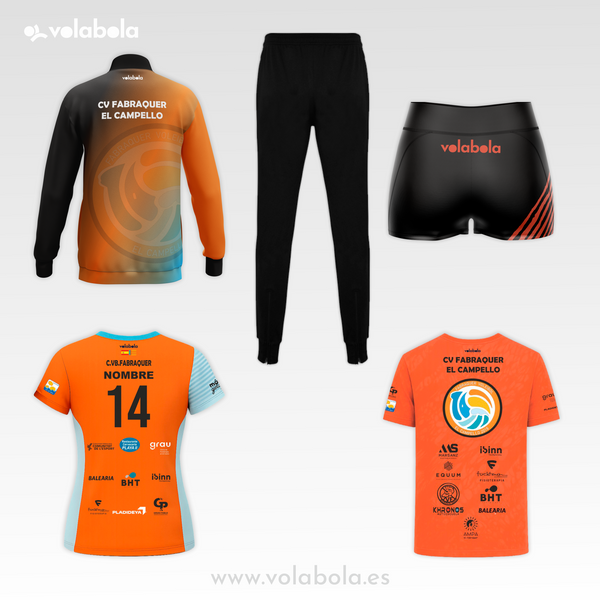 Pack Completo Primaria Benjamín/Alevín Femenino CV Fabraquer El Campello