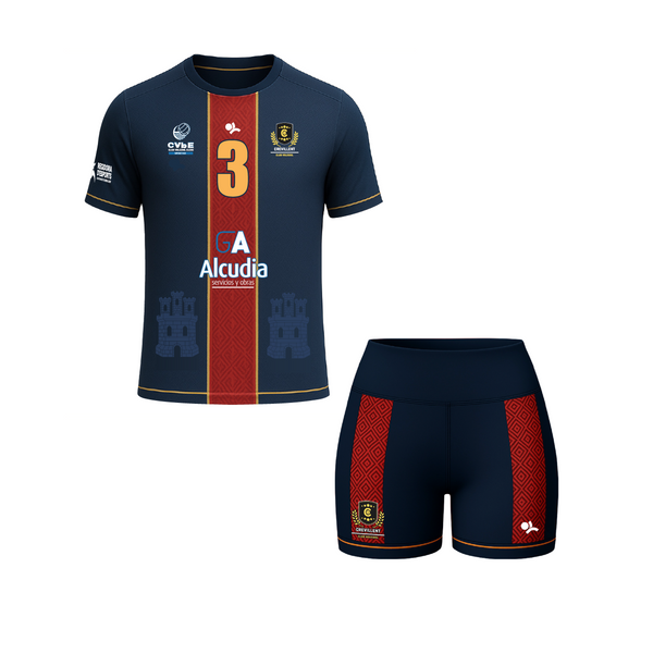 Pack Camiseta + Malla VOLEIBOL CREVILLENTE 25/26