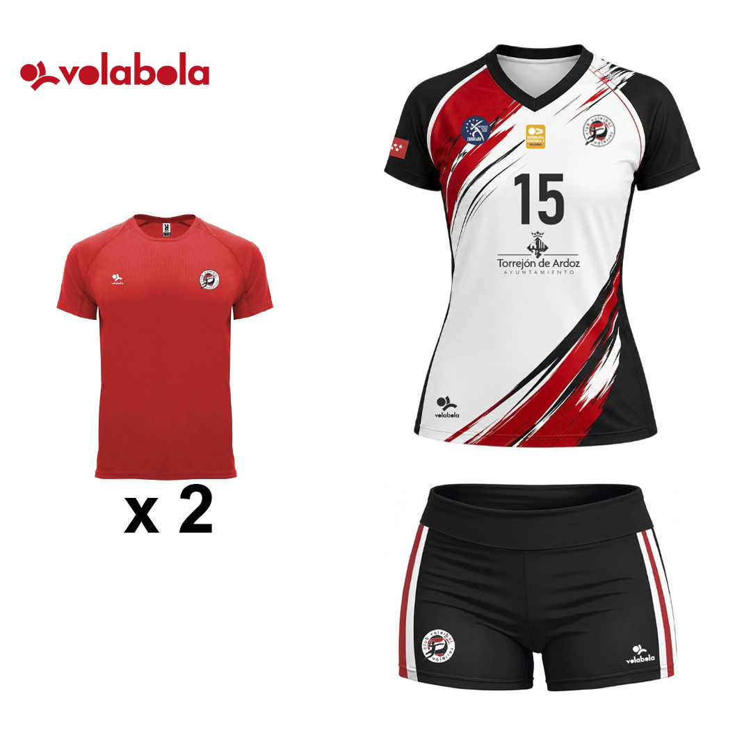 Pack Nuevo Jugador/Líbero Escuela Mujer y Niña Torrejón
