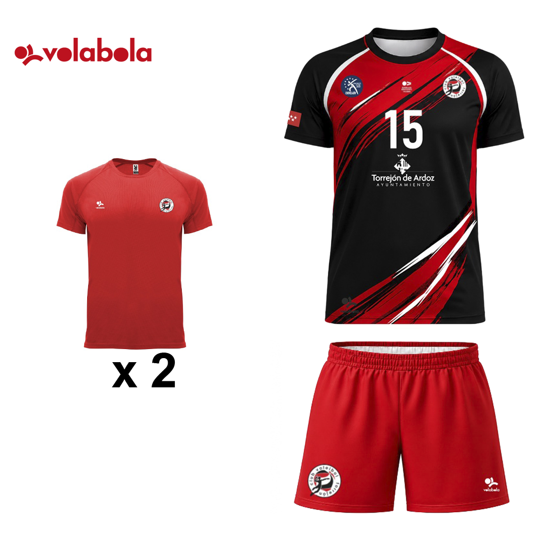 Pack Nuevo Jugador/Líbero Escuela Hombre y Niño Torrejón