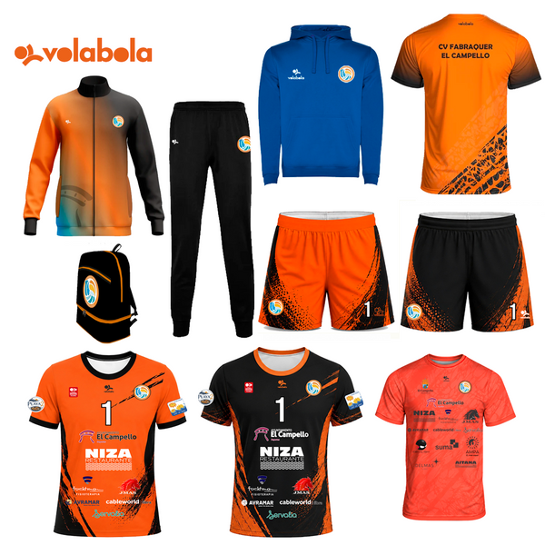 Pack Completo Cadete/Juvenil/Junior Masculino CV Fabraquer El Campello
