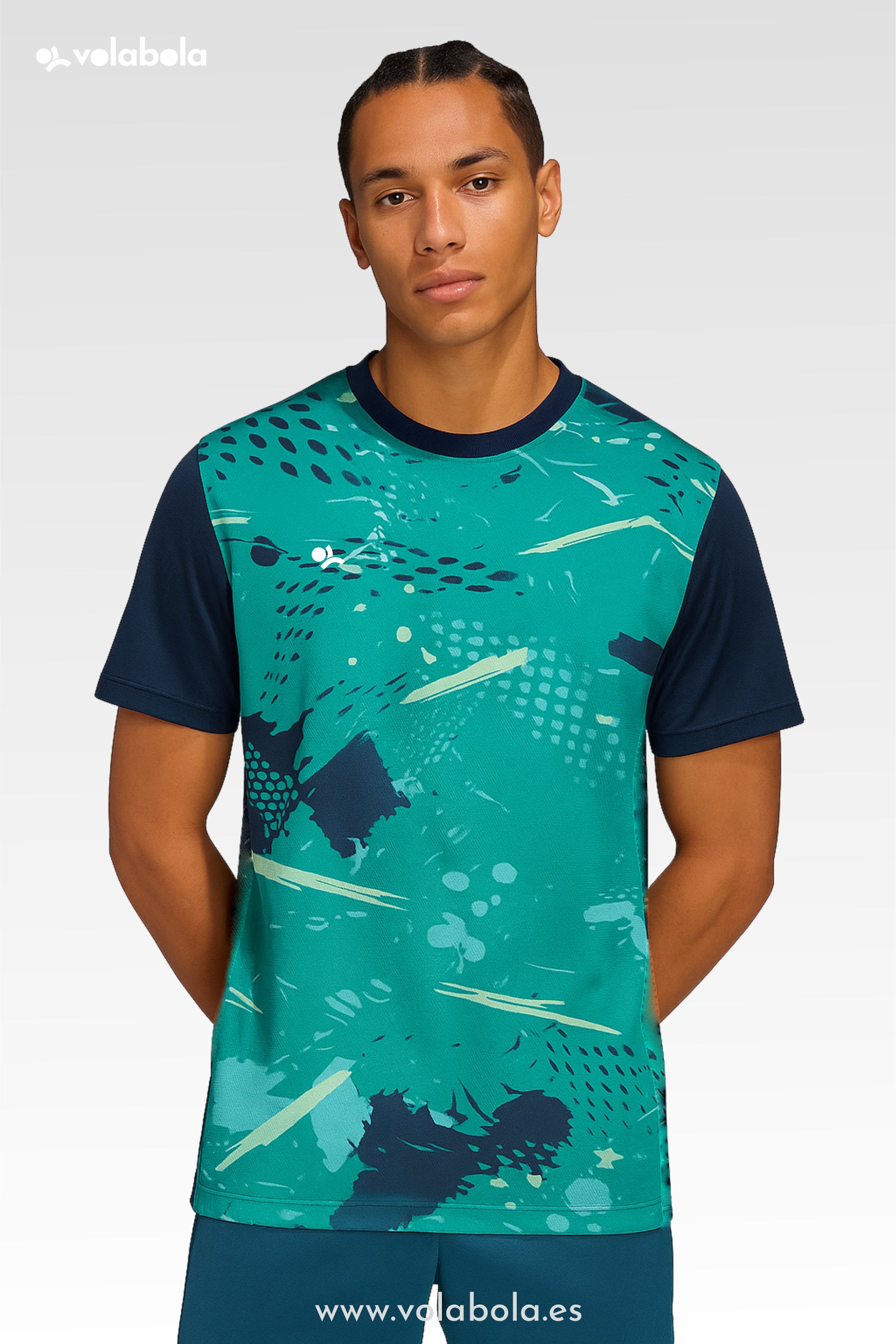 Camiseta técnica voleibol manga corta unisex – Party