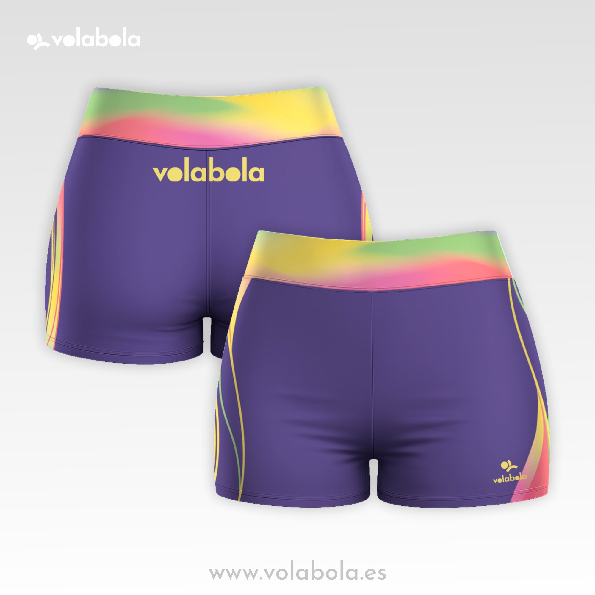 Malla Corta Pro Volley - PowerColour