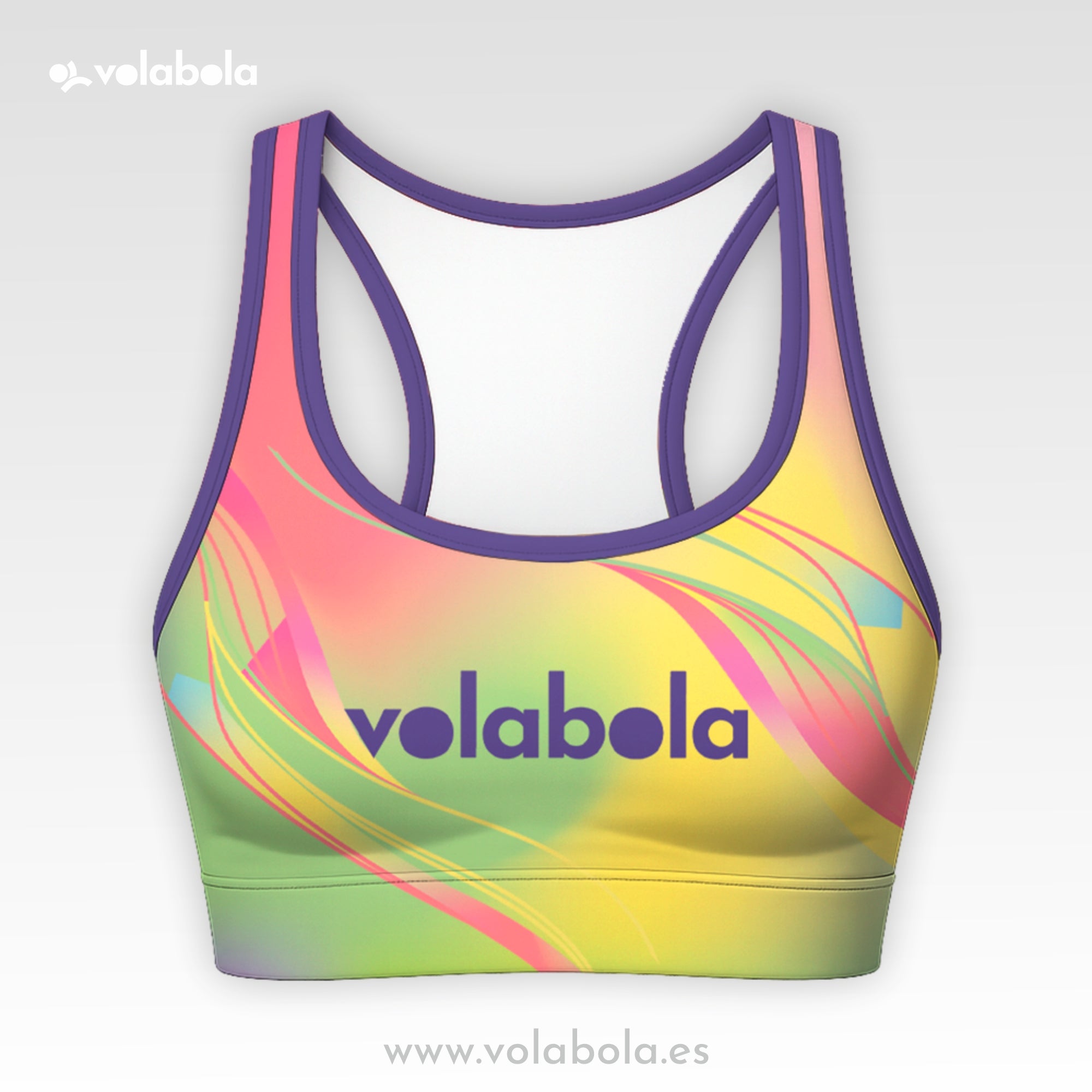Top Bikini Clásico Pro Volley – PowerColour