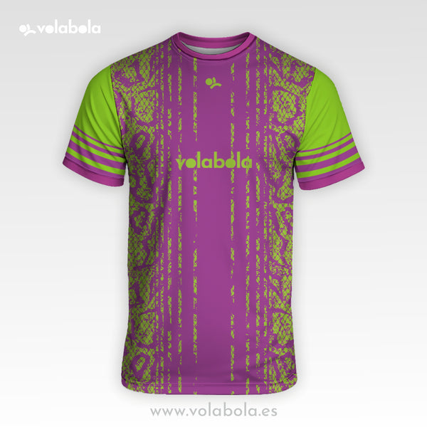 Camiseta Manga Corta Pro Volley Hombre – Snake Lines