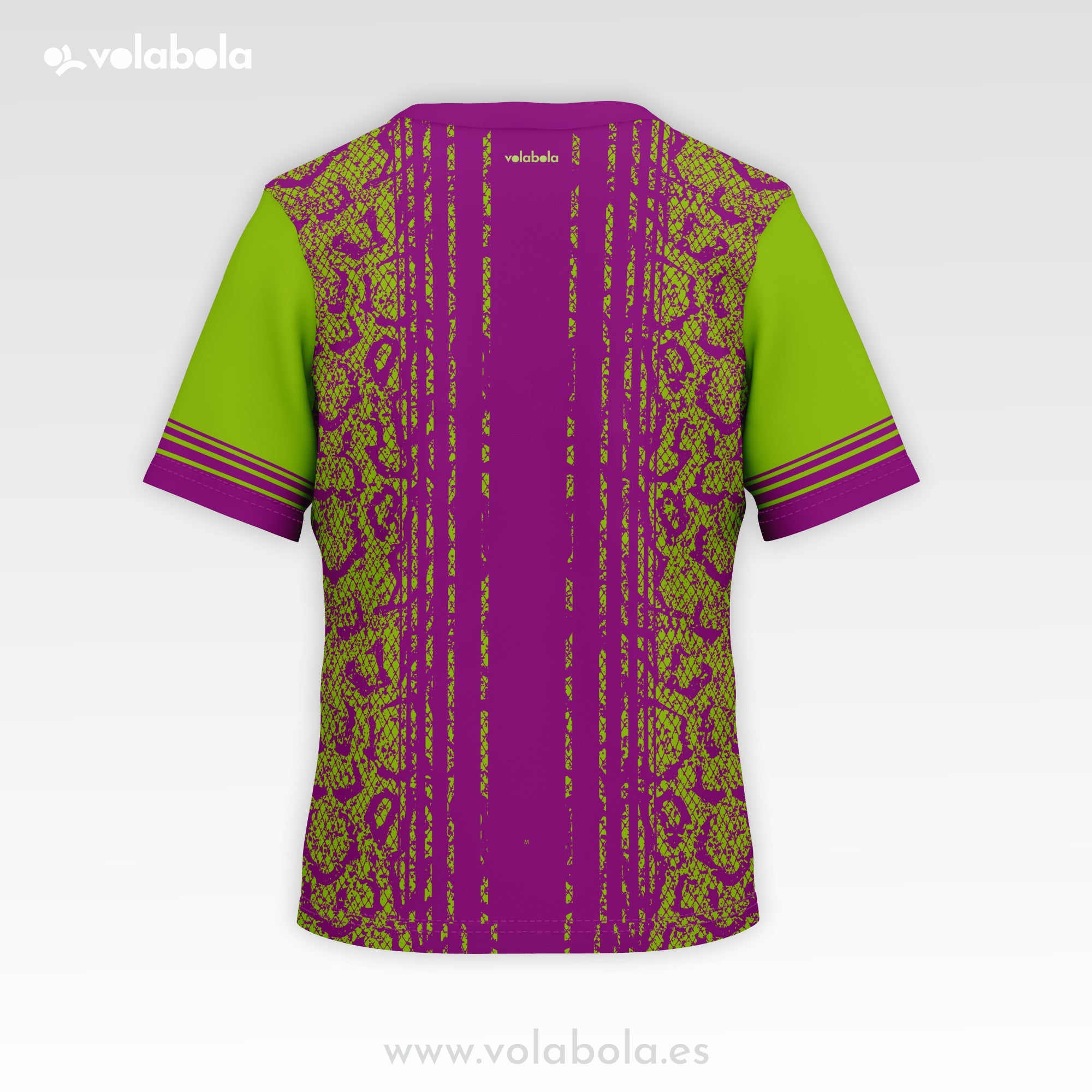 Camiseta técnica voleibol manga corta unisex – Snake Lines