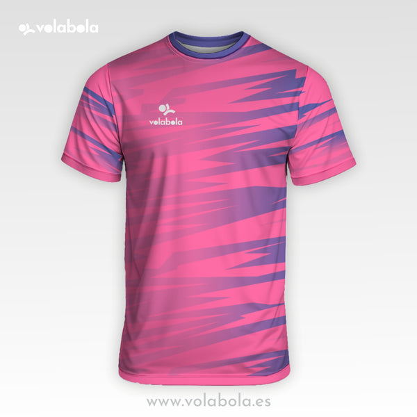 Camiseta Manga Corta Pro Volley Hombre – Stripped