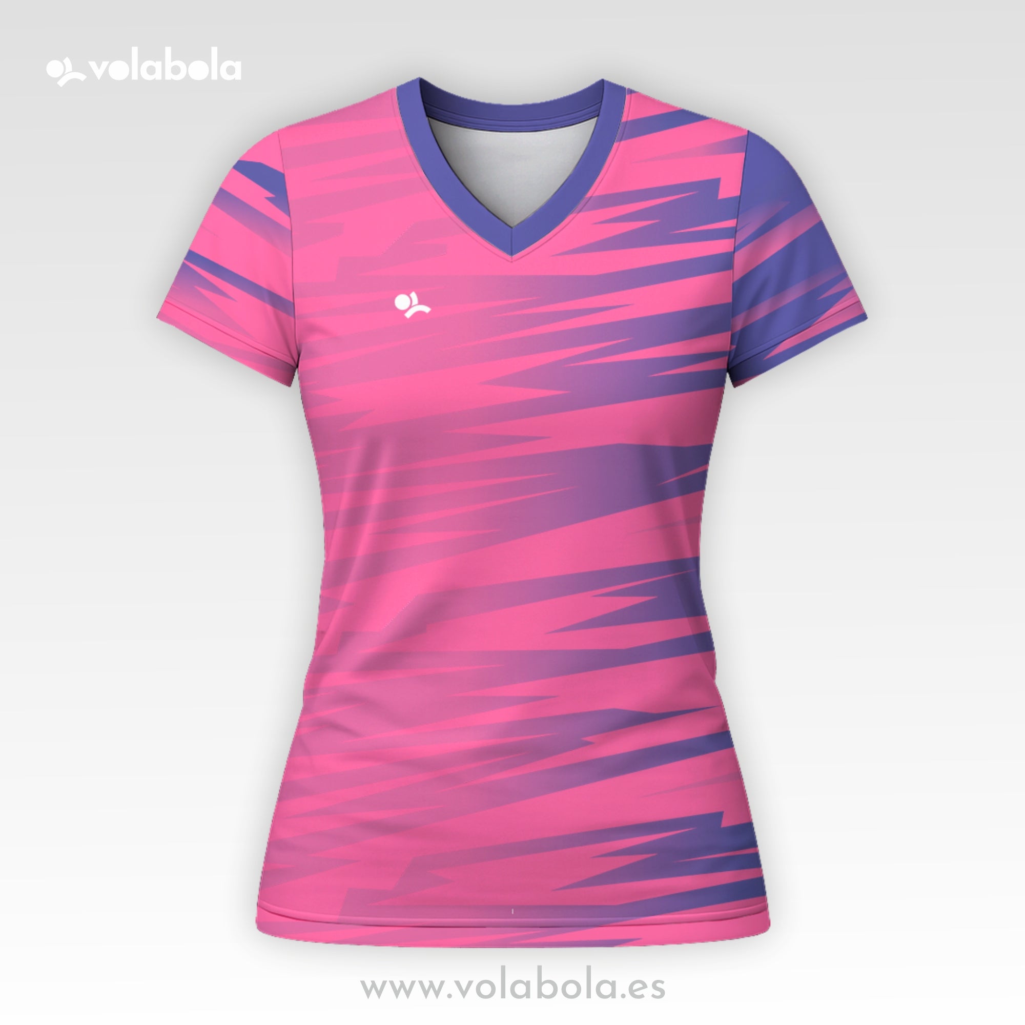 Camiseta Manga Corta Pro Volley Mujer – Stripped