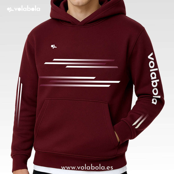 Sudadera con capucha unisex - Crimson Motion